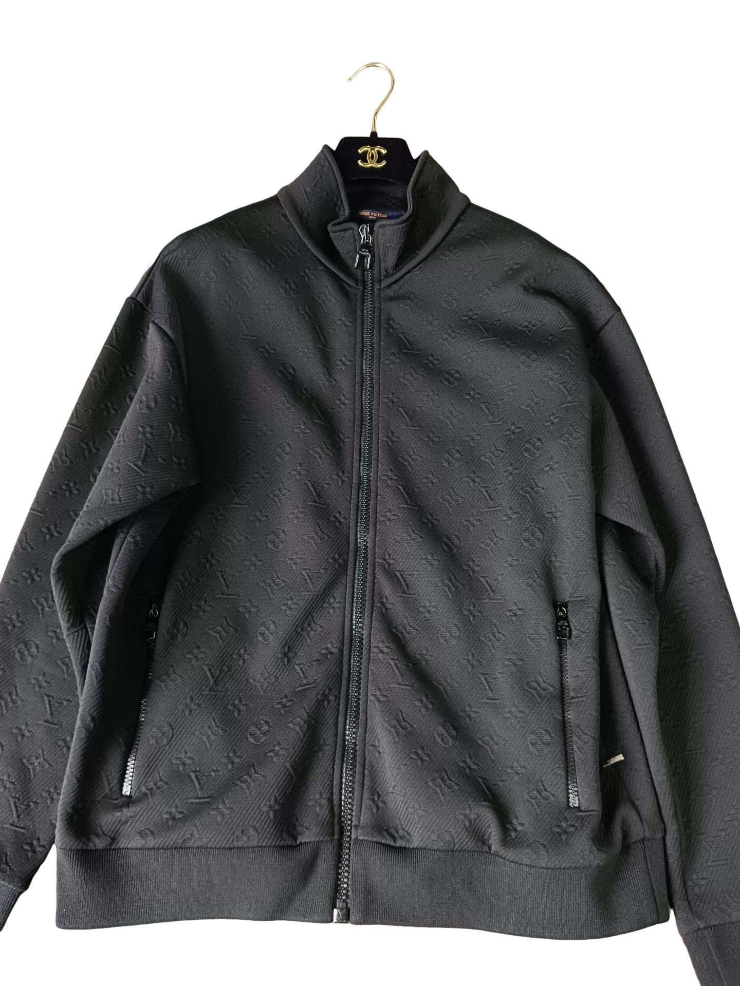 Louis Vuitton Louis Vuitton Monogram Embossed Zip Jacket L Size US L / EU 52-54 / 3 - 1 Thumbnail