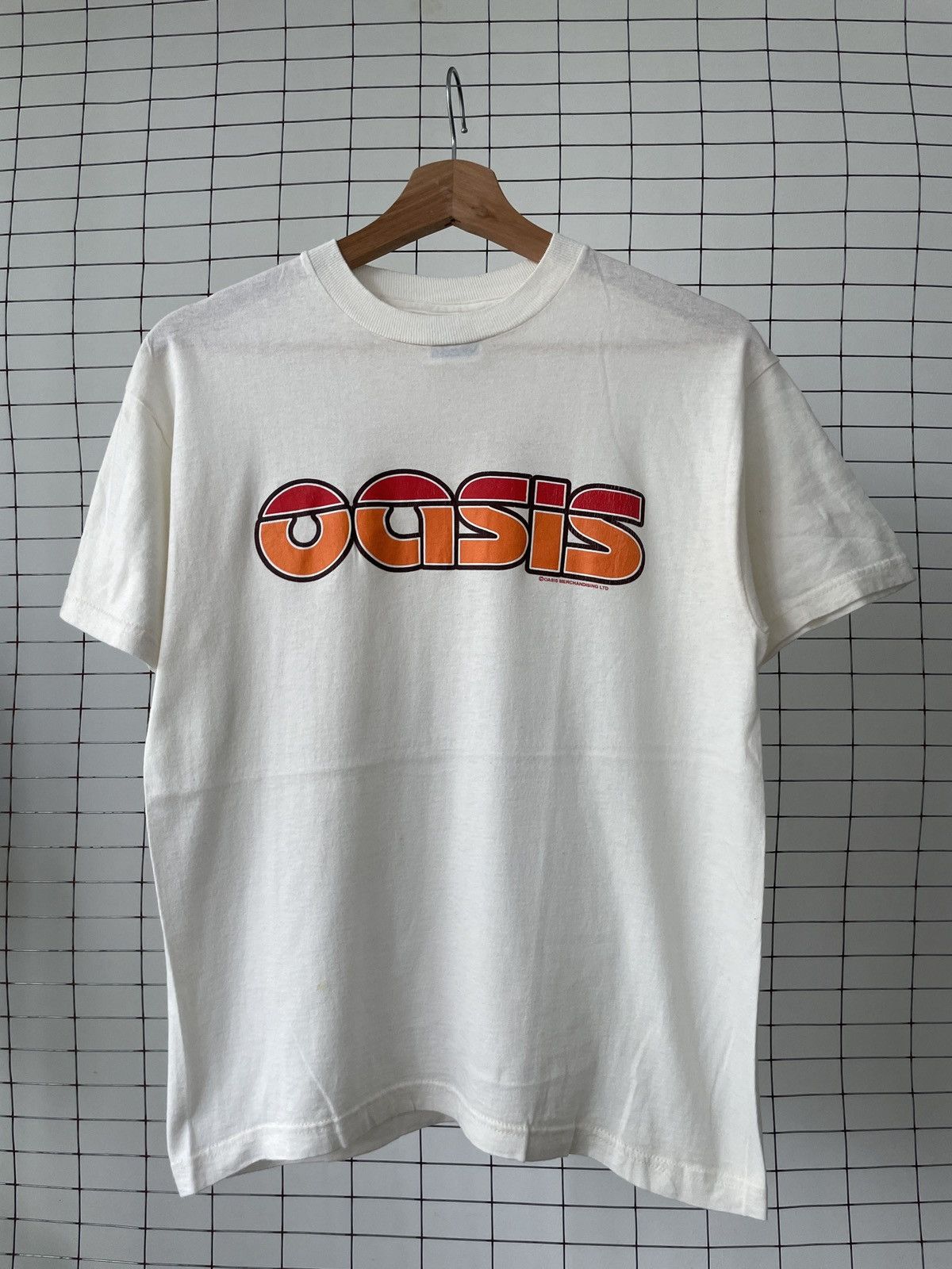 Band Tees × Vintage Vintage Oasis Band Tshirt 2002 Fukuoka