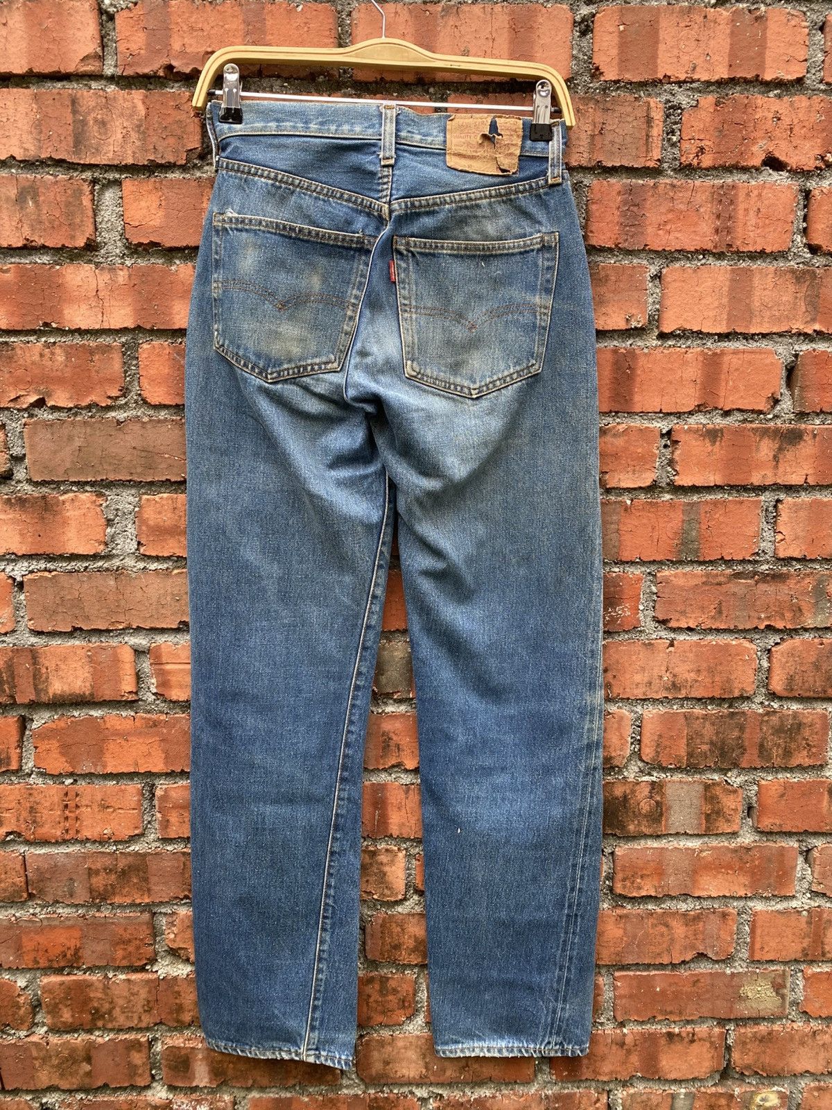 Levi's Vintage Clothing W27x32.5 Vintage levi's 501 redline big E made in USA Size 27" / US 4 / IT 40 - 2 Thumbnail
