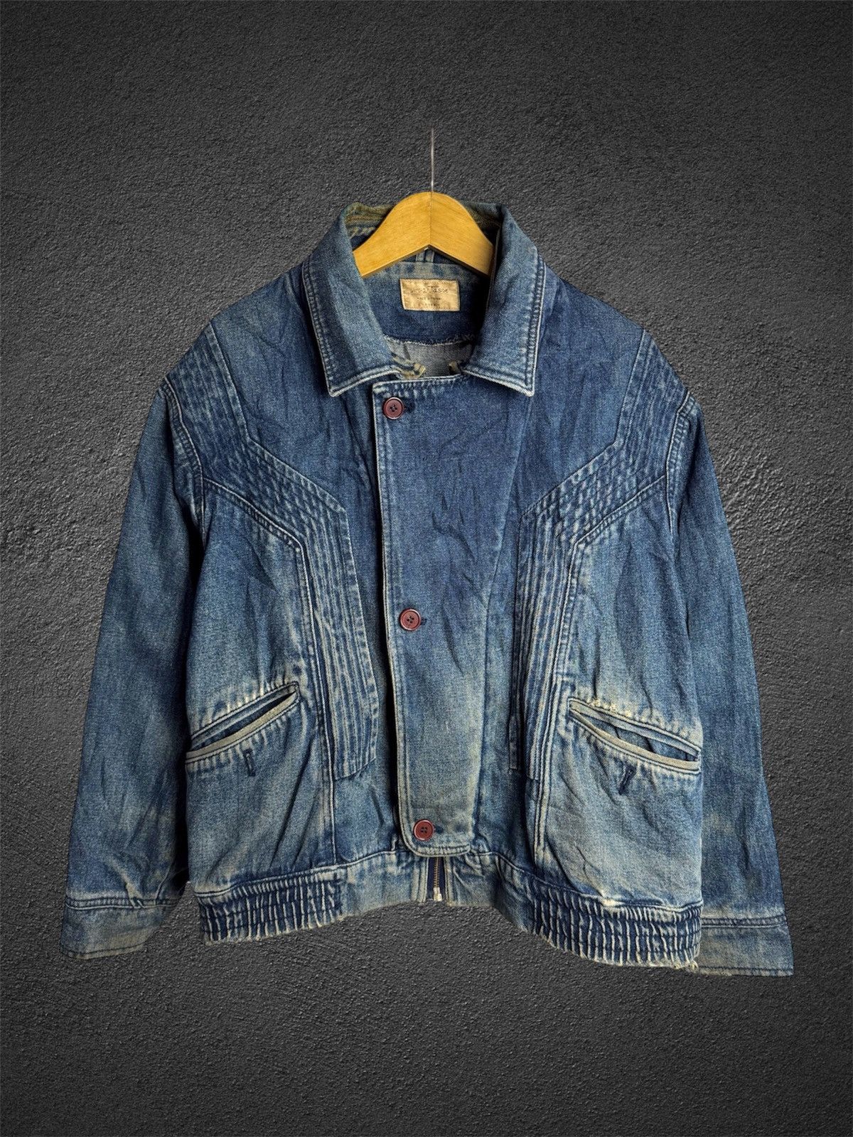 Hysteric Glamour × Japanese Brand × Le Grande Bleu (L.G.B.) Japanese Double Layers Jacket ifsix goa lgb style Size US M / EU 48-50 / 2 - 2 Thumbnail