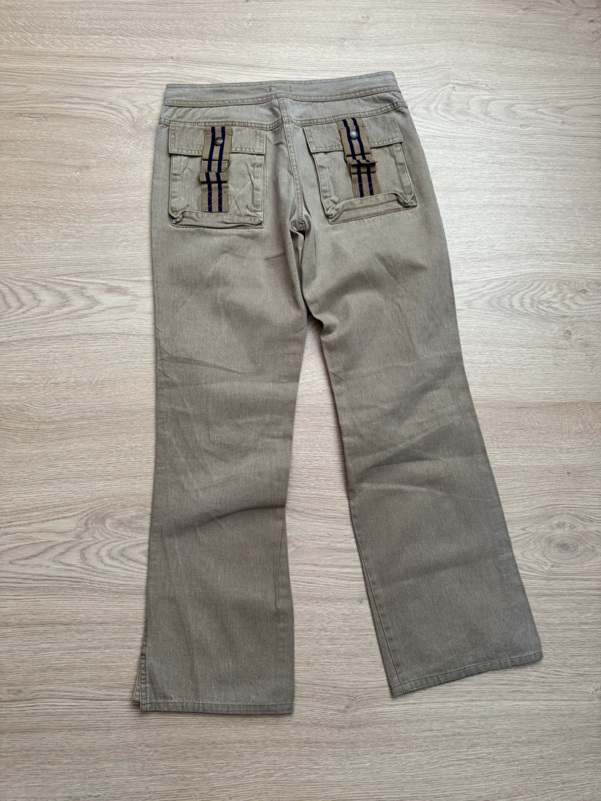 Japanese Brand Vintage 00’s BSK Women’s Japanese Bootcut Pants Size 26" / US 2 / IT 38 - 4 Thumbnail