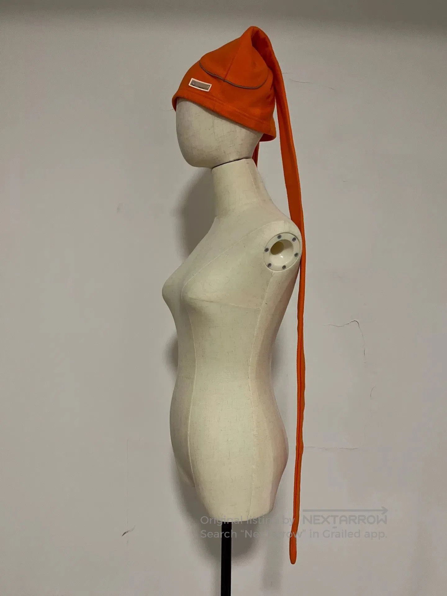 Fotus Fotus Orange Earflap Hat. Size ONE SIZE - 3 Thumbnail
