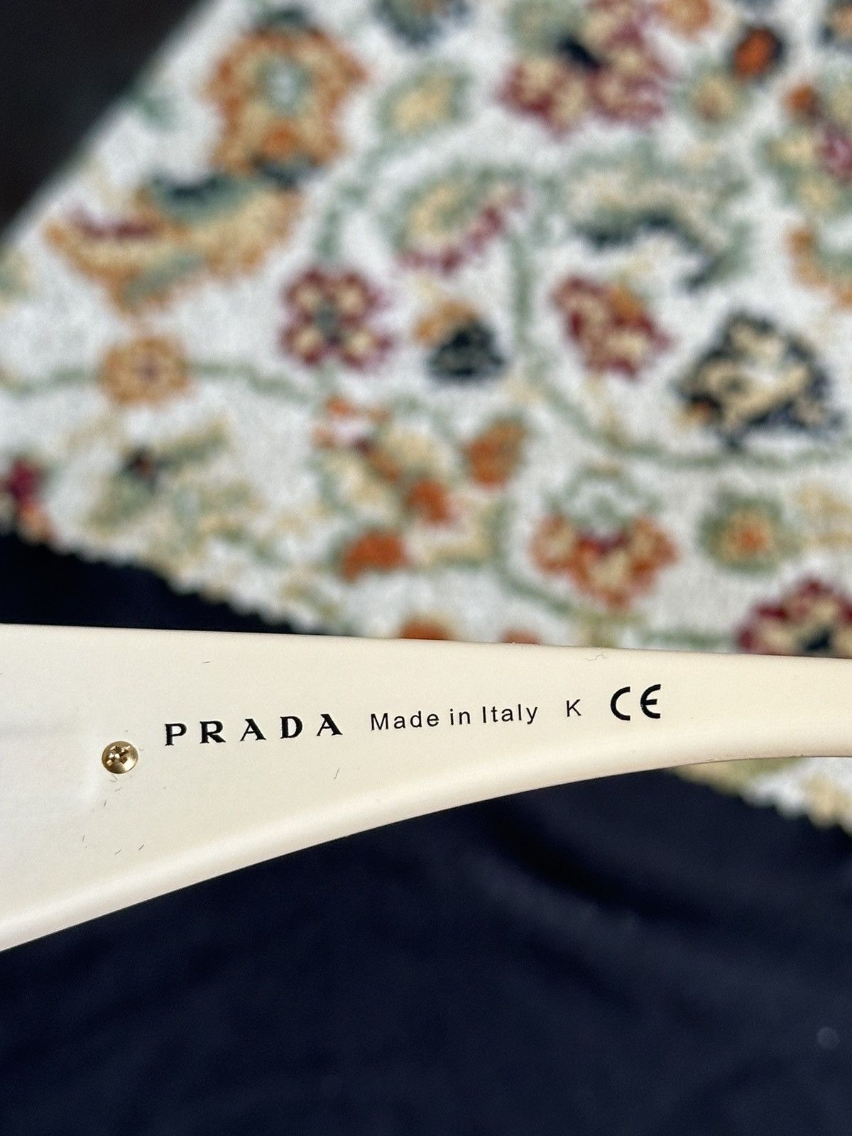 Prada Vintage Archive Rare Early 00s Luxury Mask Sunglasses