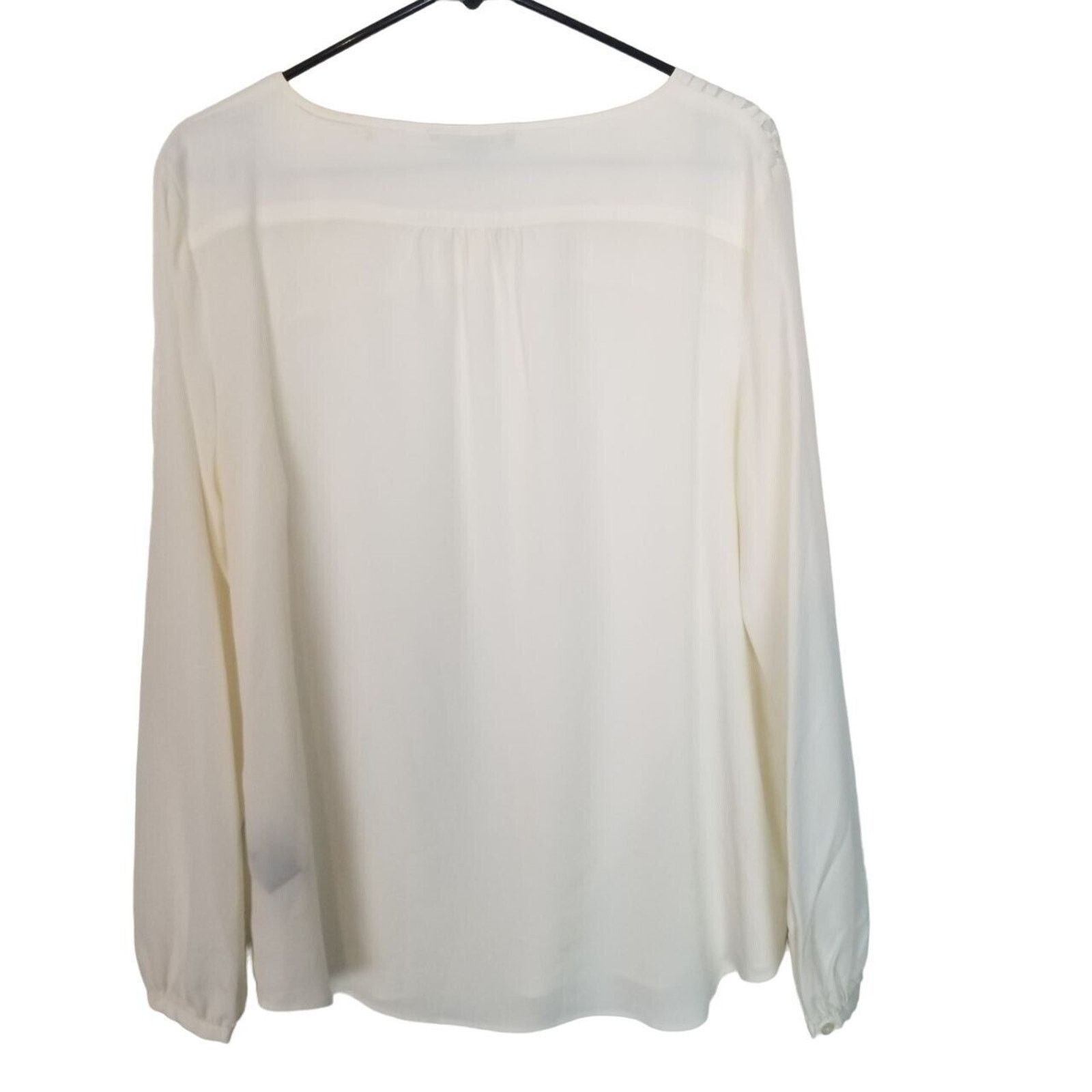 Lauren Ralph Lauren Lauren Ralph Lauren Womens Blouse Size L Classic Minimalist Size L / US 10 / IT 46 - 7 Thumbnail