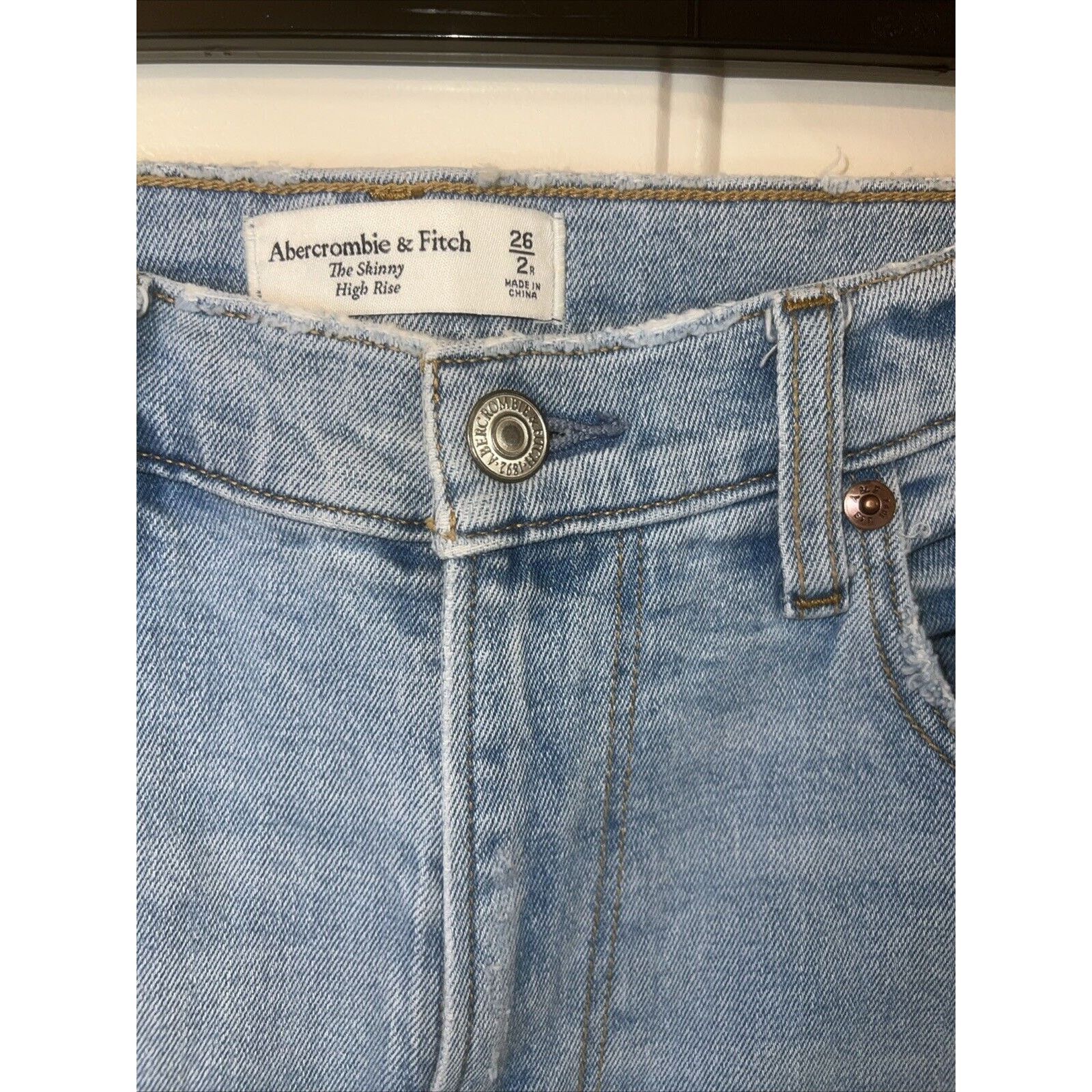 Abercrombie & Fitch Abercrombie & Fitch Jeans Women’s High Rise Skinny 26/2 Size 26" / US 2 / IT 38 - 7 Thumbnail