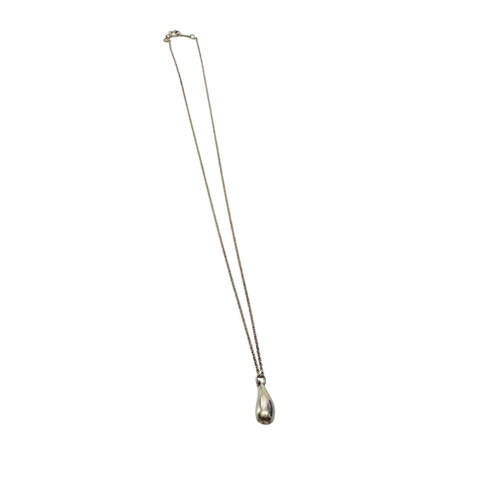 Tiffany & Co. Tiffany & Co Elsa Peretti Small Teardrop Pendant Necklace Size ONE SIZE - 3 Thumbnail