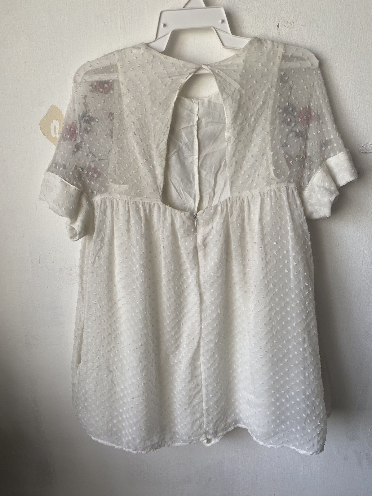 Zara Zara Trafuluc Collection Embroided Lace Flower Mini Dress Size M / US 6-8 / IT 42-44 - 9 Thumbnail