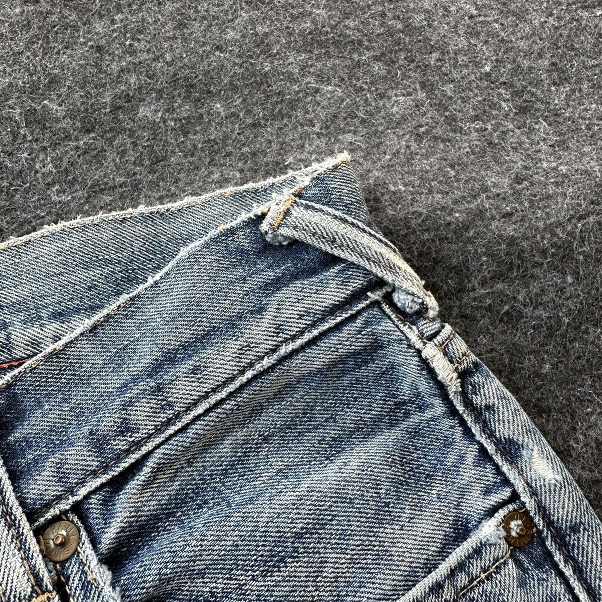 Paul Smith Red Ear Selvedge Faded Vintage Denim W29 D666 Size US 29 - 5 Thumbnail