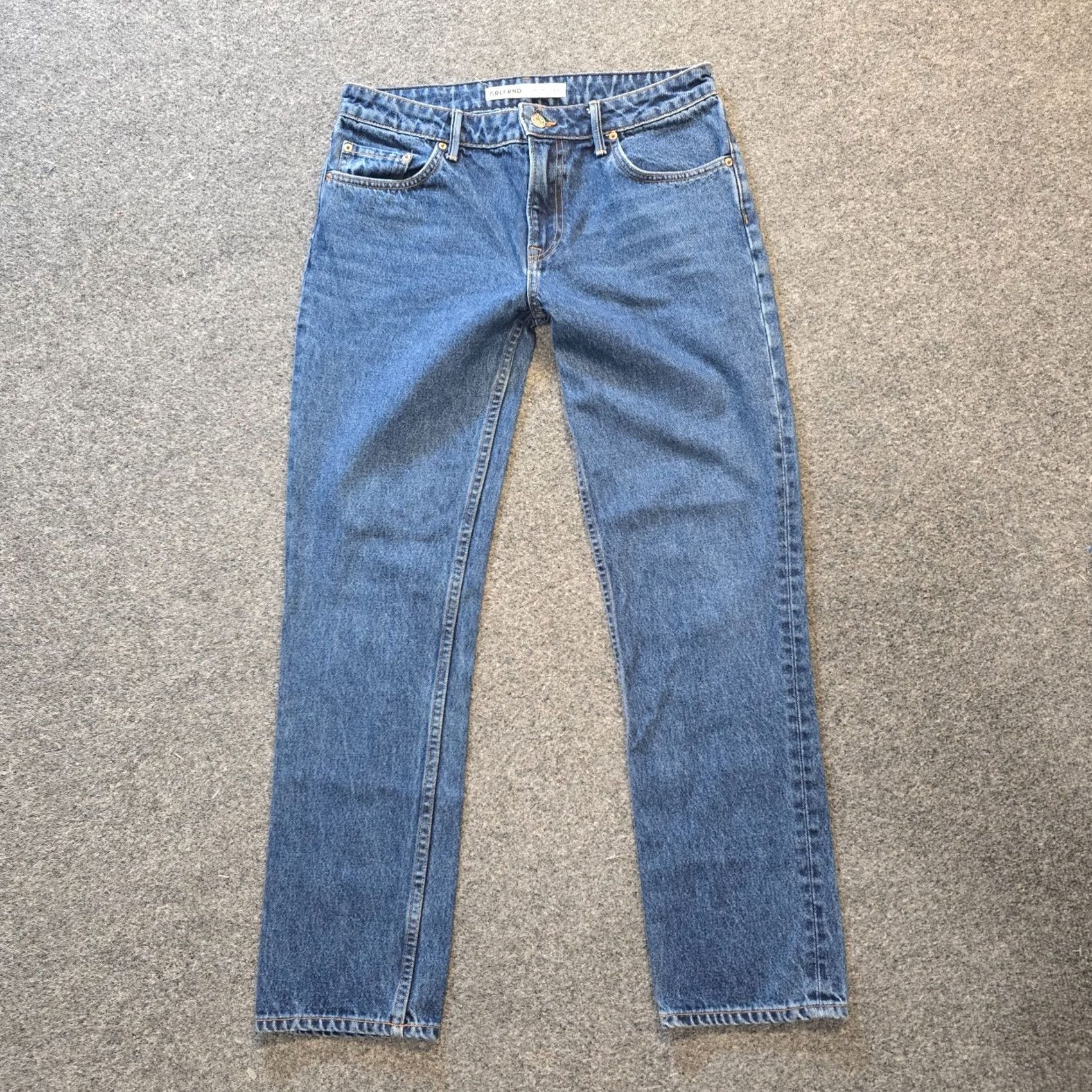 GRLFRND GRLFRND Jeans Womens 26 Blue Denim Slim Crop Kate Capsule Casual Shirt? Size 26" / US 2 / IT 38 - 2 Thumbnail