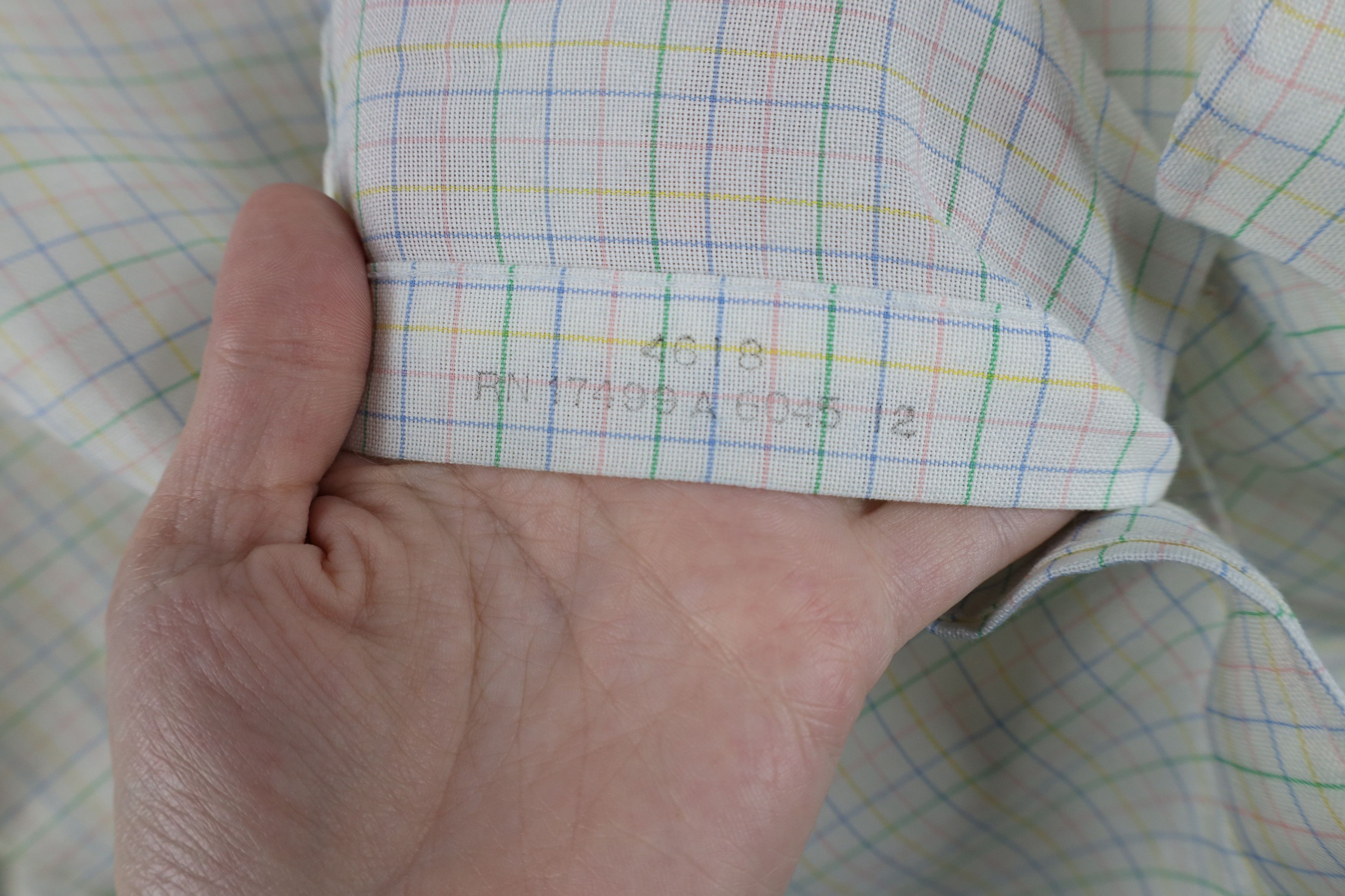L.L. Bean Vintage 70s LL Bean Plaid Collared Button Down Shirt USA Size XL / US 12-14 / IT 48-50 - 10 Thumbnail