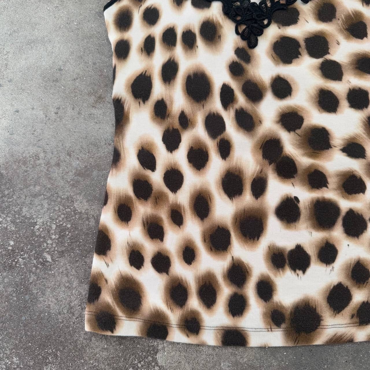 Hysteric Glamour × Japanese Brand Marc Cain Y2K Leopard Tank Top Size M / US 6-8 / IT 42-44 - 5 Thumbnail