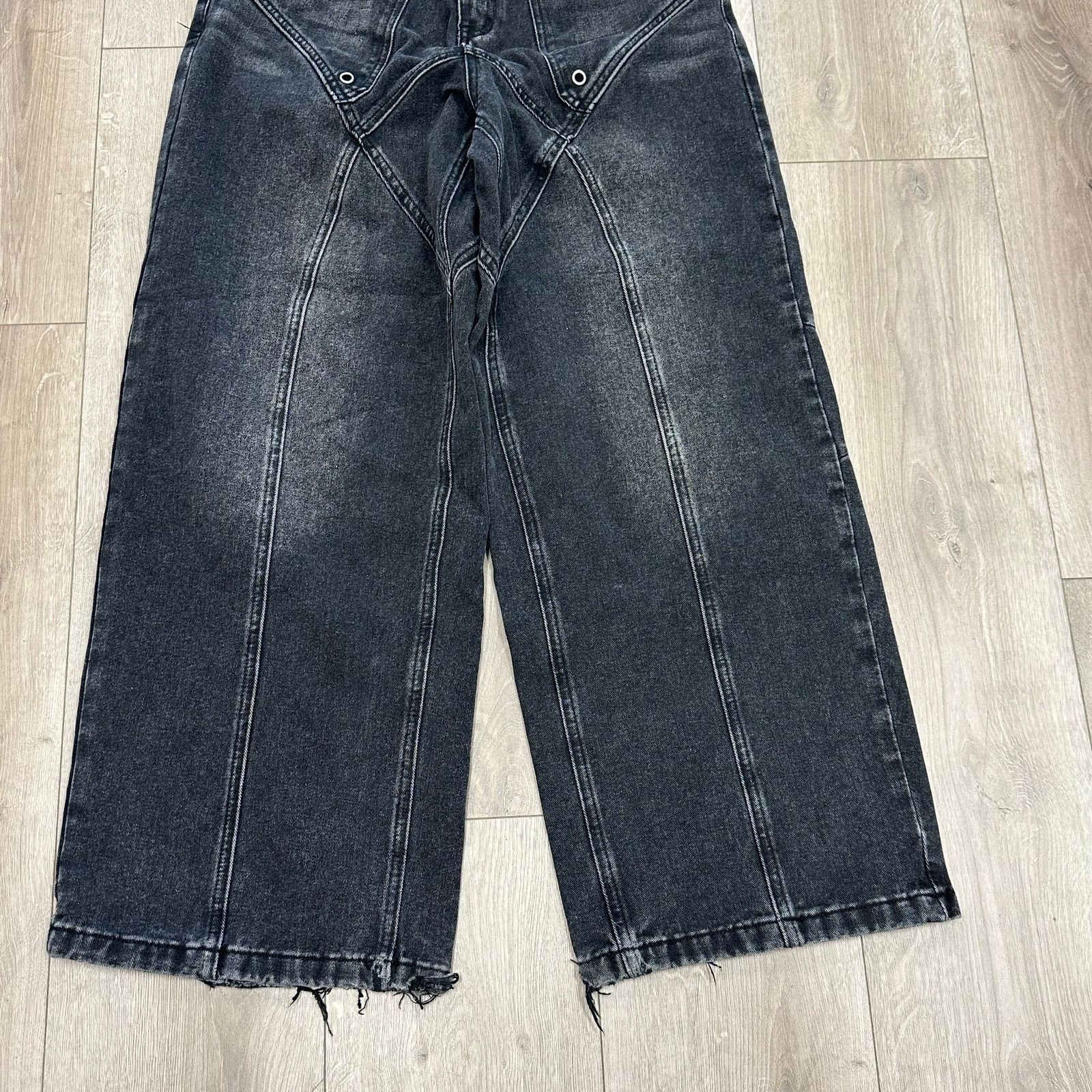 Vintage Y2K baggy denim with metal snaps size XL Real Takai B22 Size US 34 / EU 50 - 3 Thumbnail