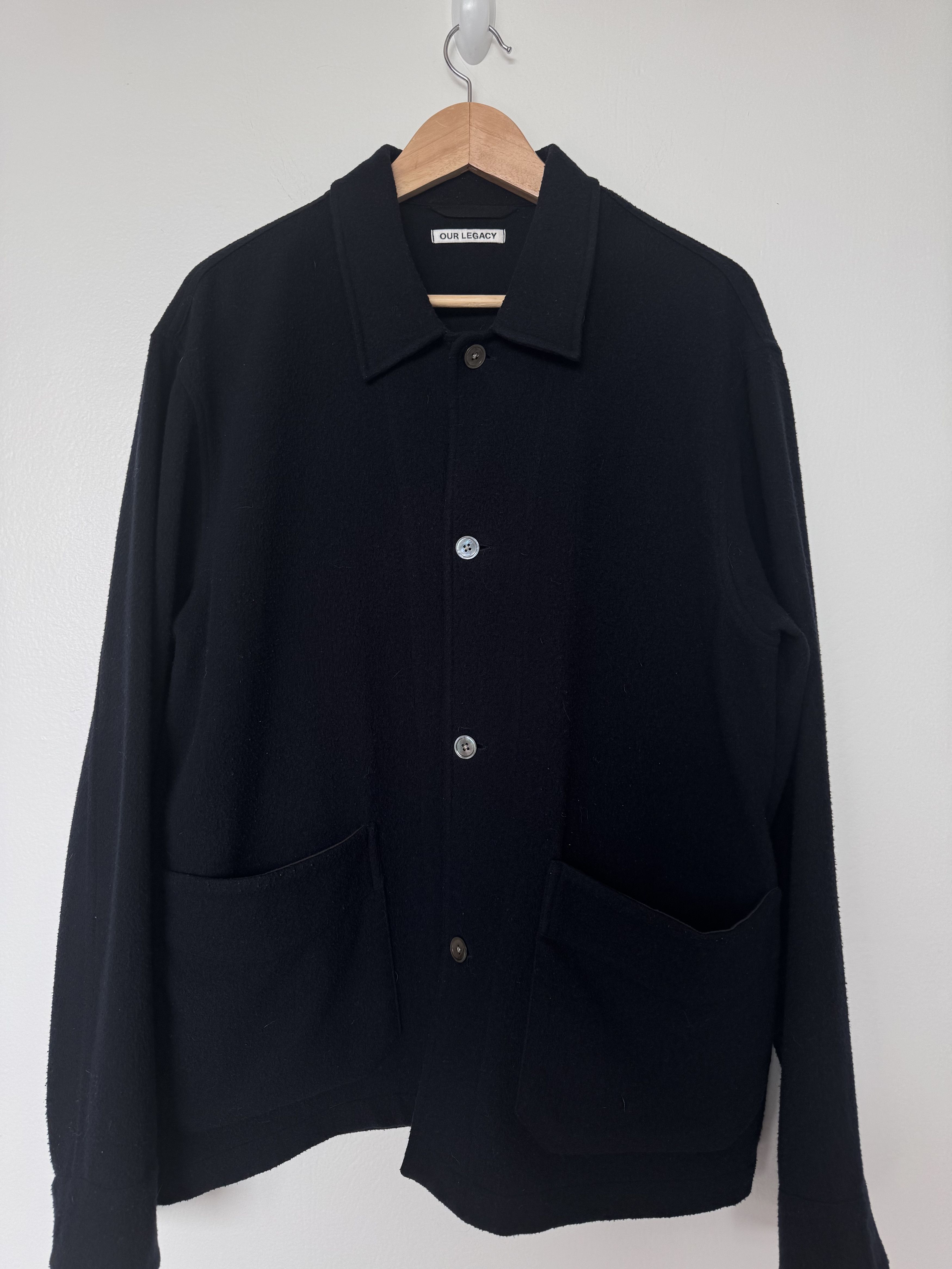 Our Legacy box jacket cash wool sz 48 Size US M / EU 48-50 / 2 - 1 Thumbnail