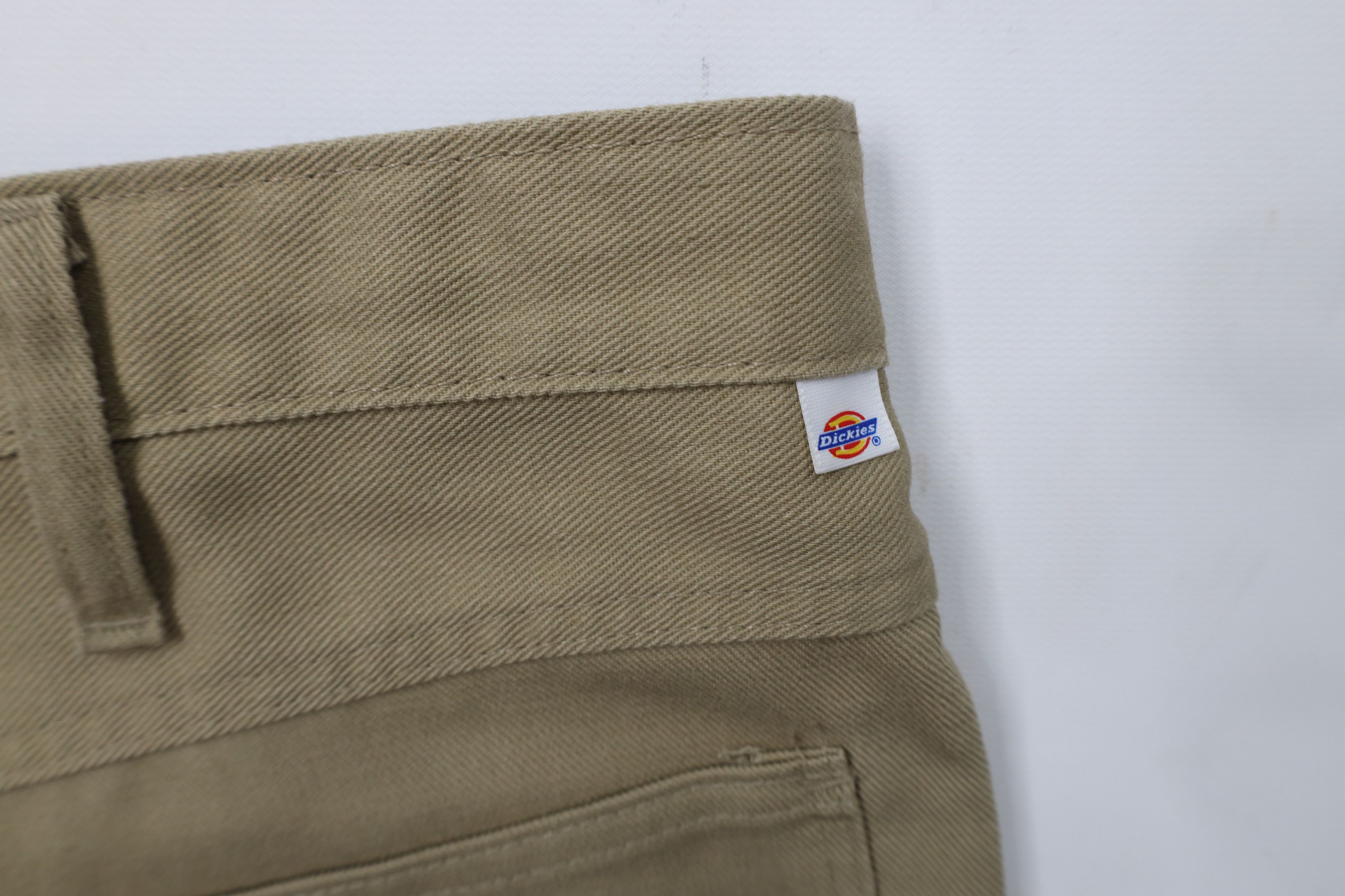 Dickies × Vintage Vintage 70s Dickies Workwear Wide Leg Pants Beige USA Size US 38 / EU 54 - 13 Thumbnail