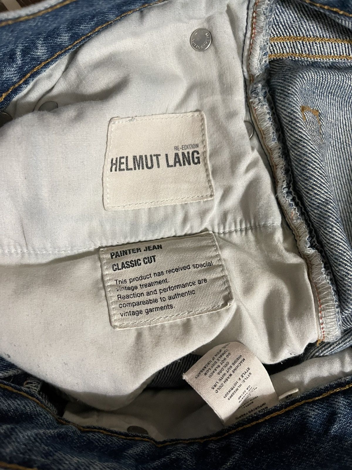 Helmut Lang Helmut lang painter jeans Size US 31 - 5 Thumbnail