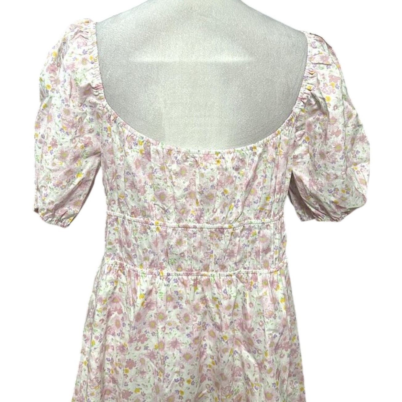 Other Elodie Pullover Mini Dress Floral Low Back Pink Size XL NWOT Size XL / US 12-14 / IT 48-50 - 5 Thumbnail