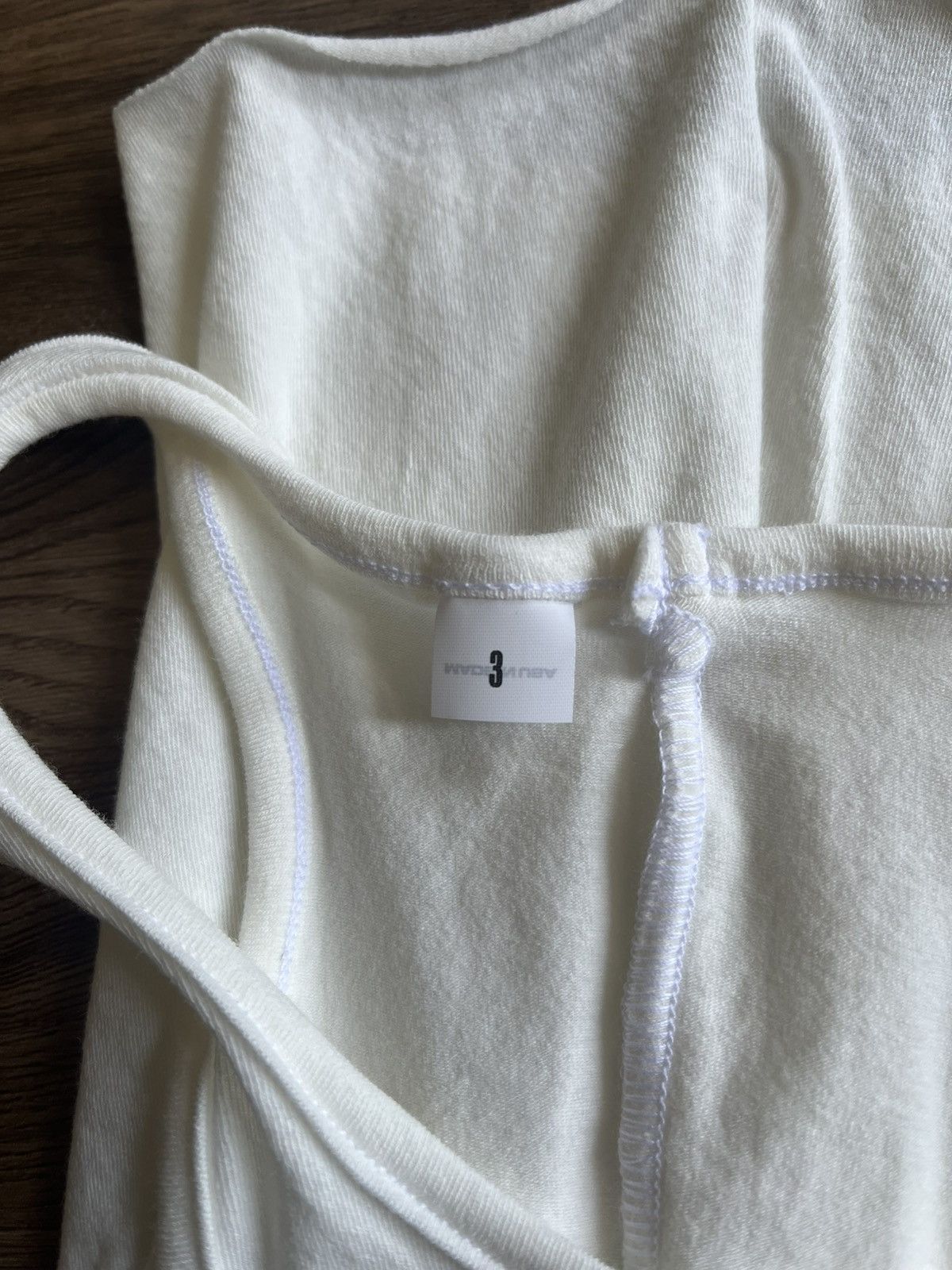 Mowalola × Yeezy Yeezy Mowalola WET Tank White Size 3 (Exclusive) Size L / US 10 / IT 46 - 2 Thumbnail