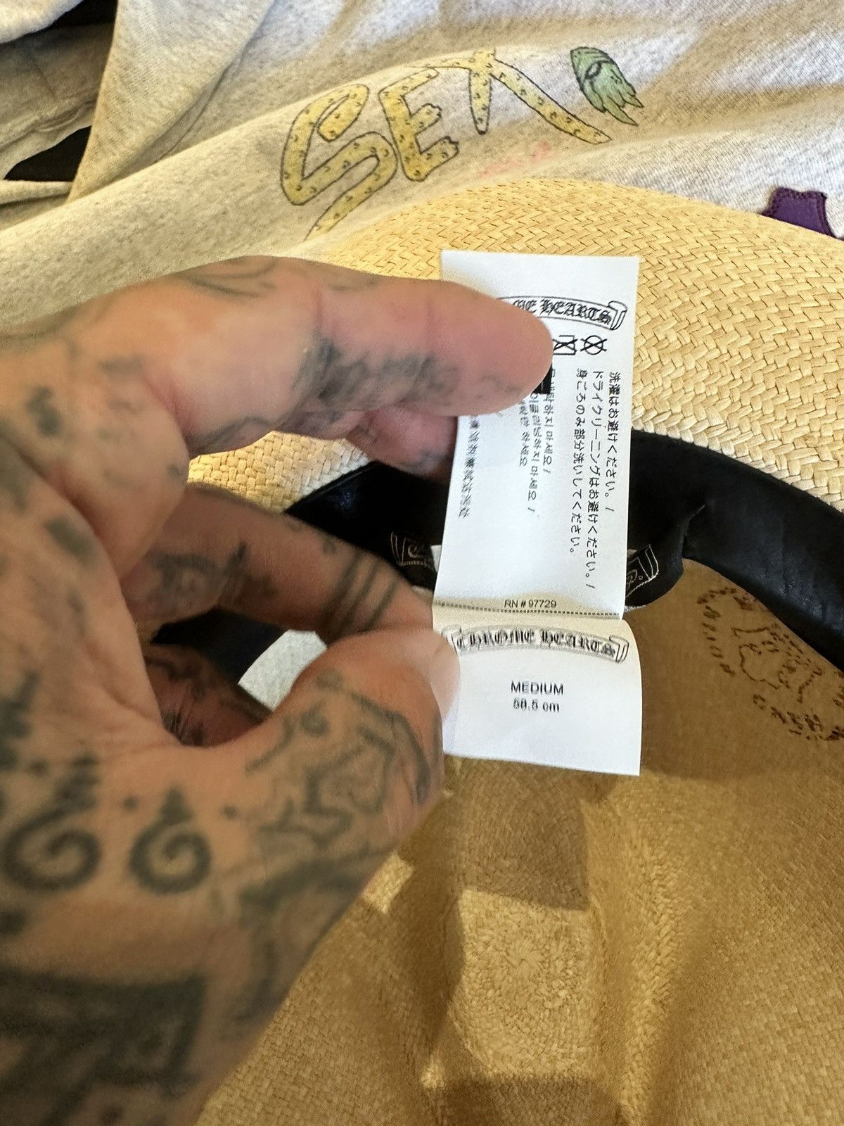 CHROME HEARTS EUROPEAN MAFIA GUNSLINGER HAT FEDORA 4Gseller