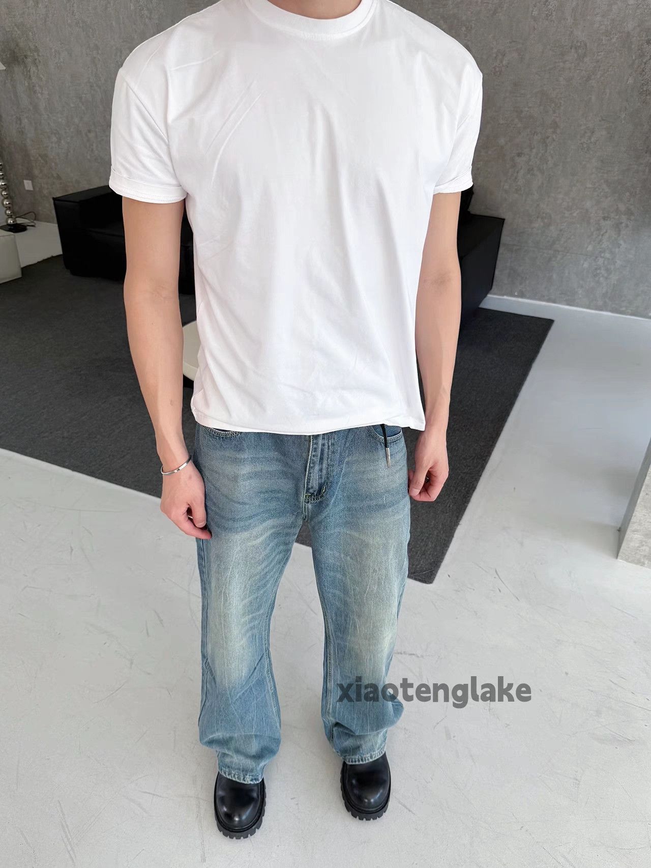 Jean × Vintage washed faded cleanfit yuppie bootcut flared y2k jeans Size US 34 / EU 50 - 5 Thumbnail