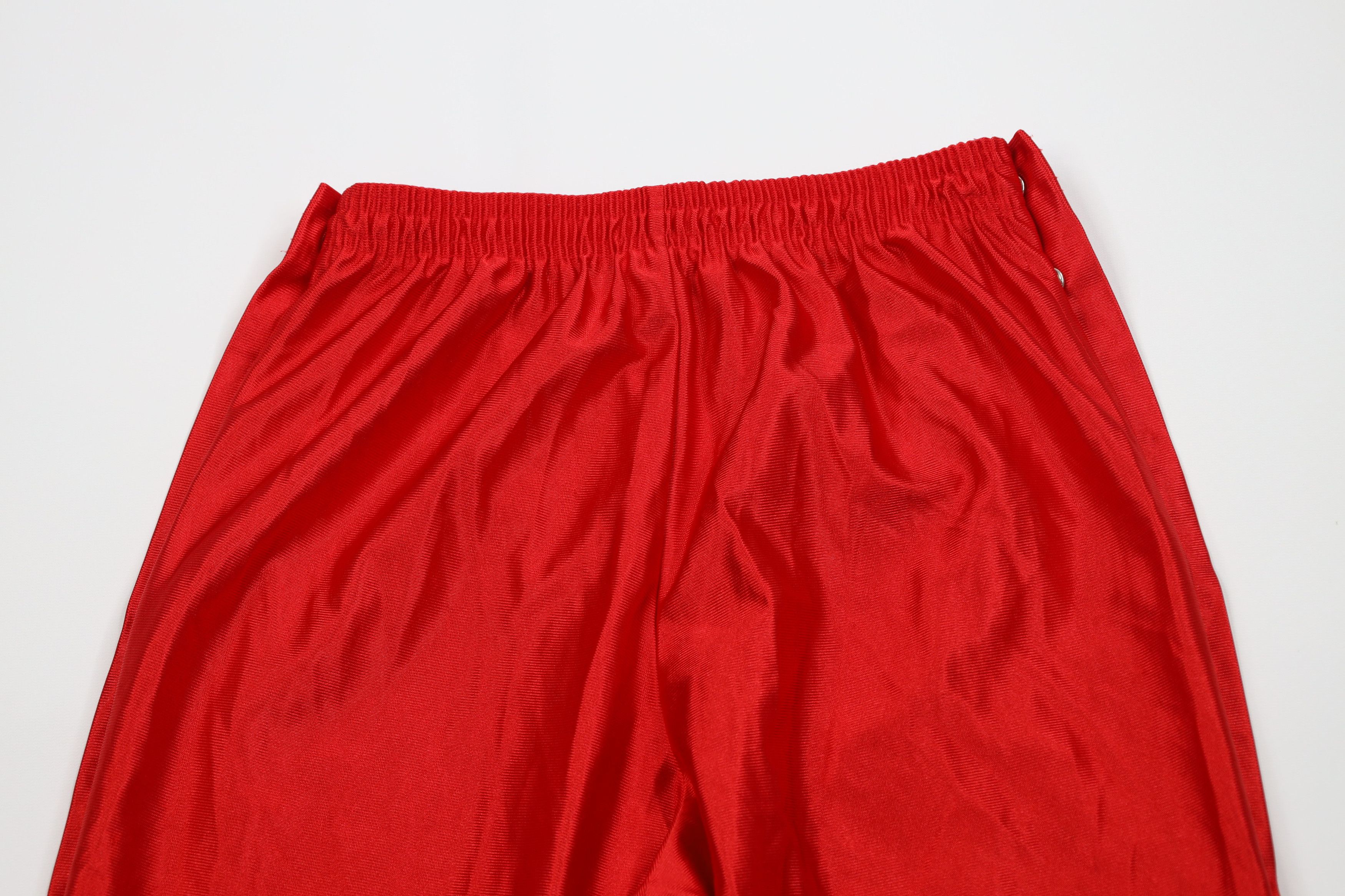 Vintage Vintage 90s Streetwear Tearaway Sweatpants Pants Red Size US 34 / EU 50 - 10 Thumbnail