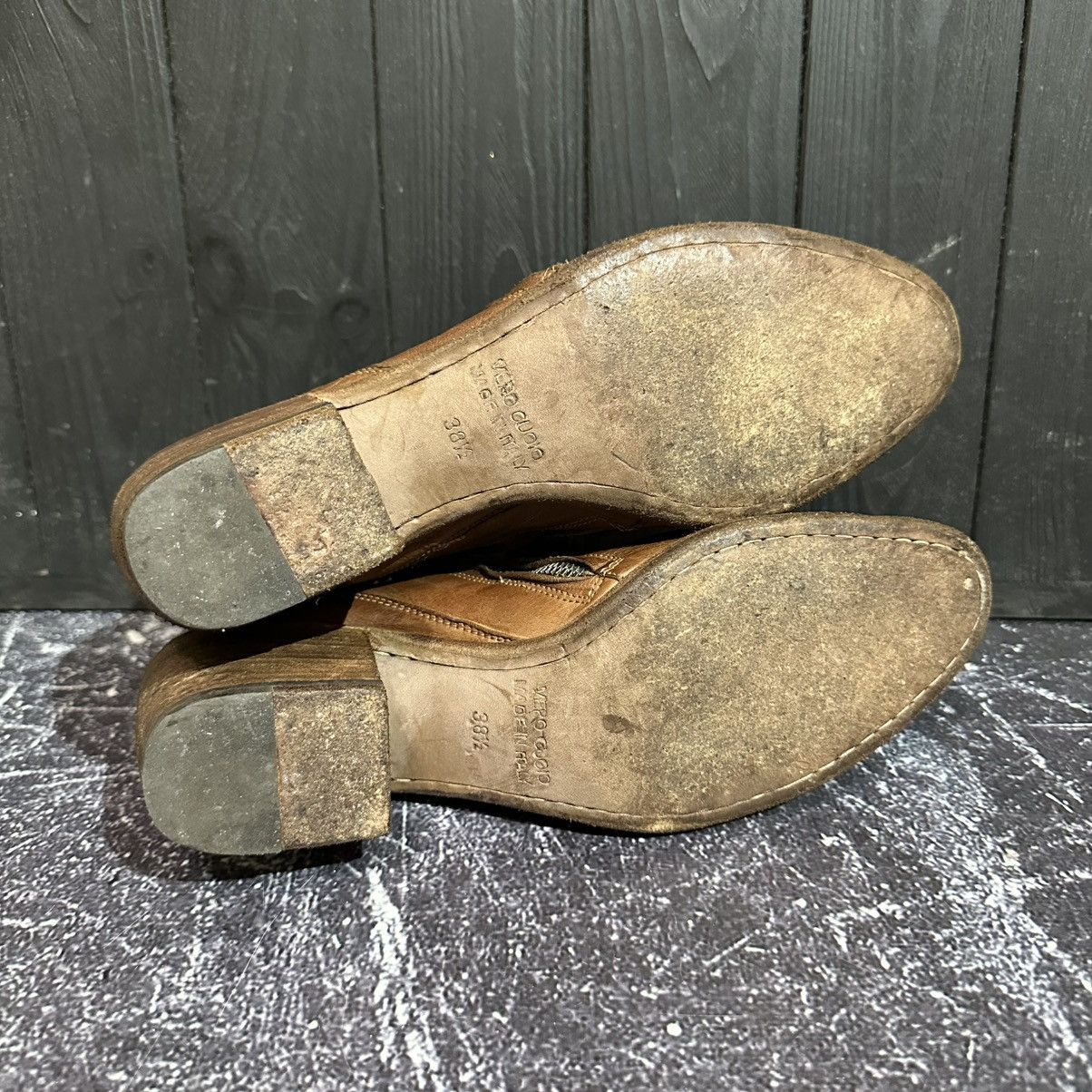 Other FAUZIAN JEUNESSE VINTAGE wmns Leather Cowboy boots 38.5 size Size US 8.5 / IT 38.5 - 12 Thumbnail