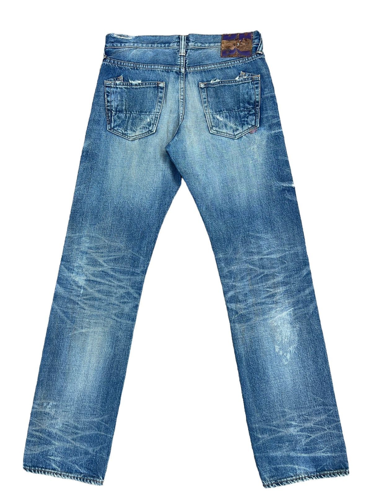 Prps Vintage PRPS Distressed Denim Painter Jeans Size US 30 / EU 46 - 2 Thumbnail