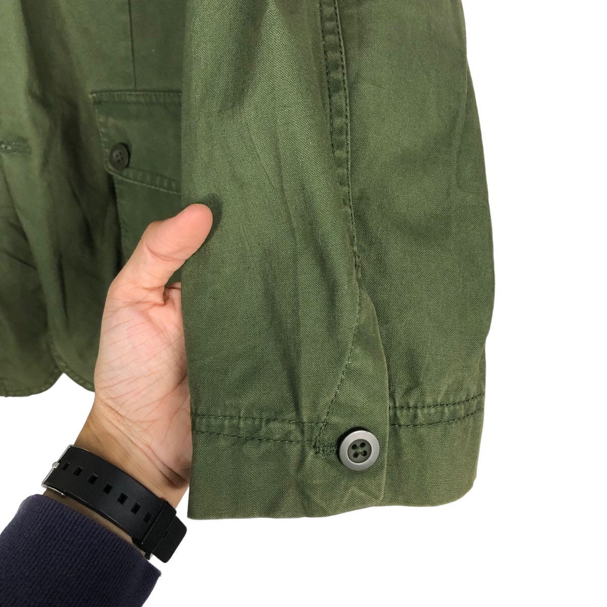 Gap 🔥Vintage Military Chore Jacket Button Gap Issey Miyake Size US XL / EU 56 / 4 - 15 Thumbnail