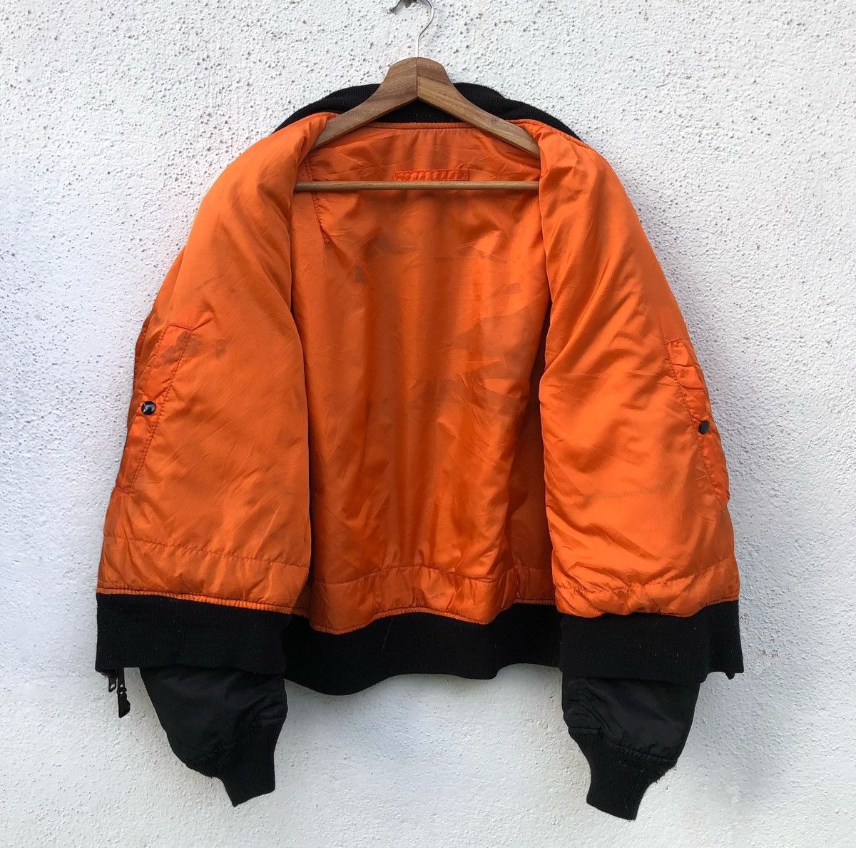 Alpha Industries VTG MA-1 (USAF) Flyer's Intermediate Bomber Jacket USA🇺🇸 Size US XL / EU 56 / 4 - 10 Thumbnail