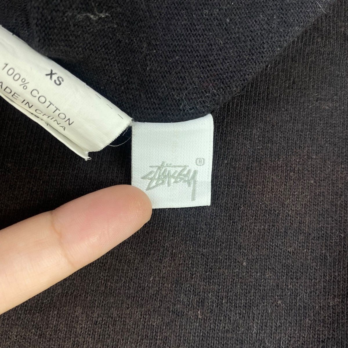 Stussy STUSSY Tee Shirt Double Colar Small Logo Embroidered Size XS / US 0-2 / IT 36-38 - 8 Thumbnail