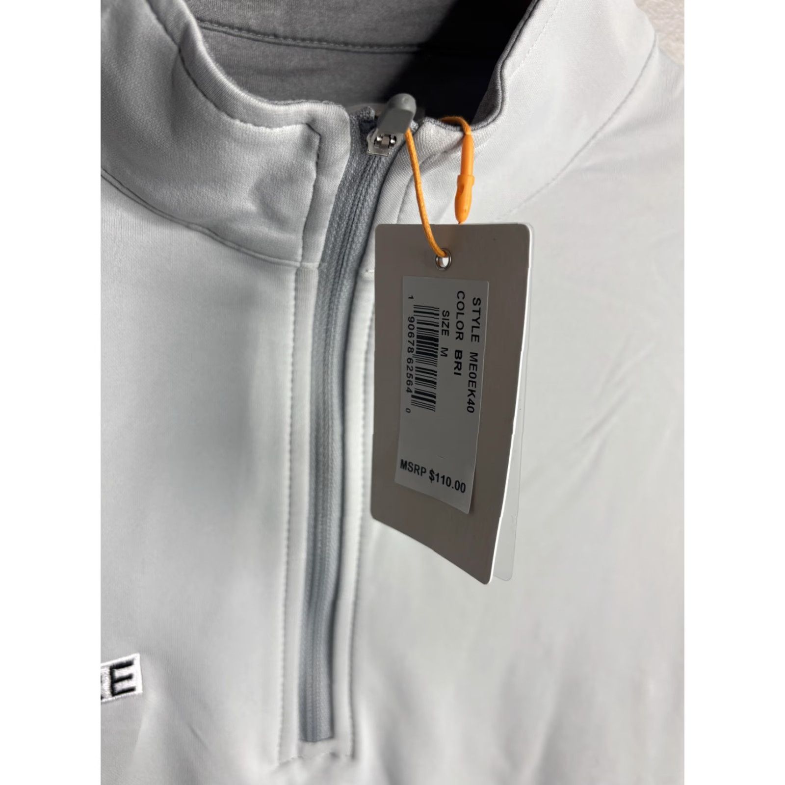 Peter Millar Peter Millar Pullover Mens M White 1/4 Zip Golf Delta Hire Logo Layer Size US M / EU 48-50 / 2 - 3 Thumbnail