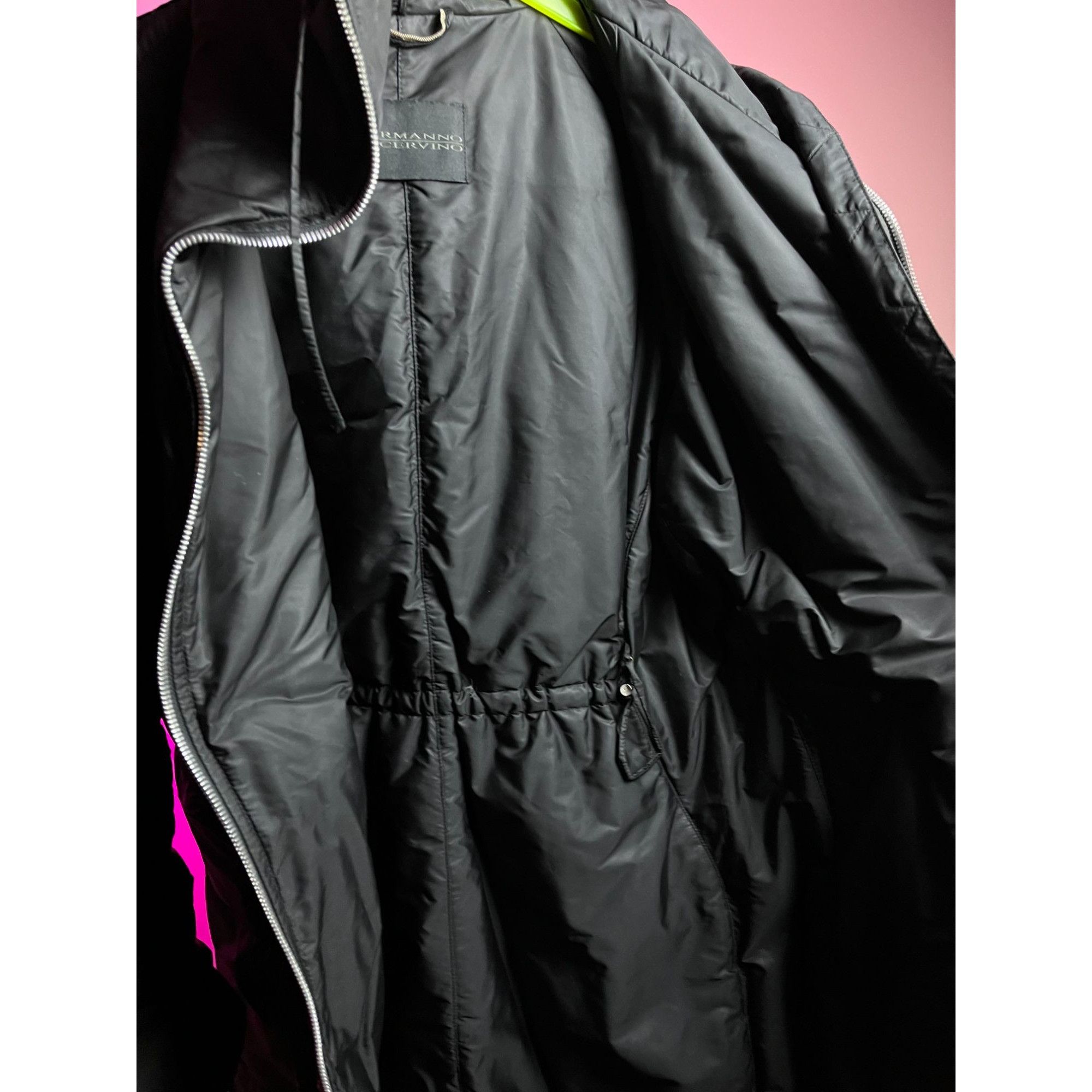 Ermanno Scervino Ermanno Scervino Very Rare Designer Puffer Coat Belted Black Size M / US 6-8 / IT 42-44 - 10 Thumbnail