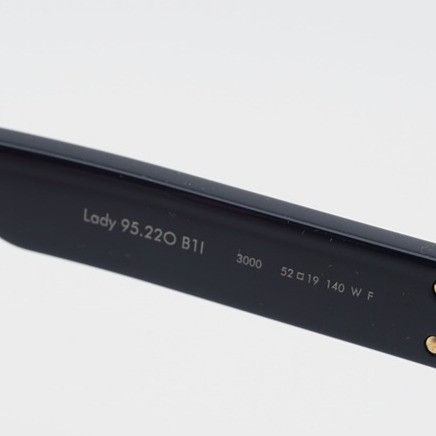 Dior Dior LADY 95.22O B1I 3000 Eyeglasses Blue 52mm Cat Eye Frame Size ONE SIZE - 6 Thumbnail