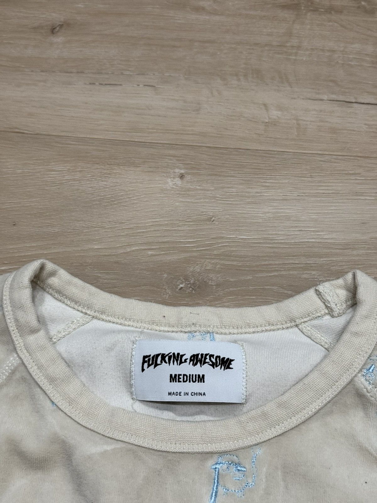Fucking Awesome Fucking Awesome Smoking Velour Crewneck Size US M / EU 48-50 / 2 - 10 Thumbnail