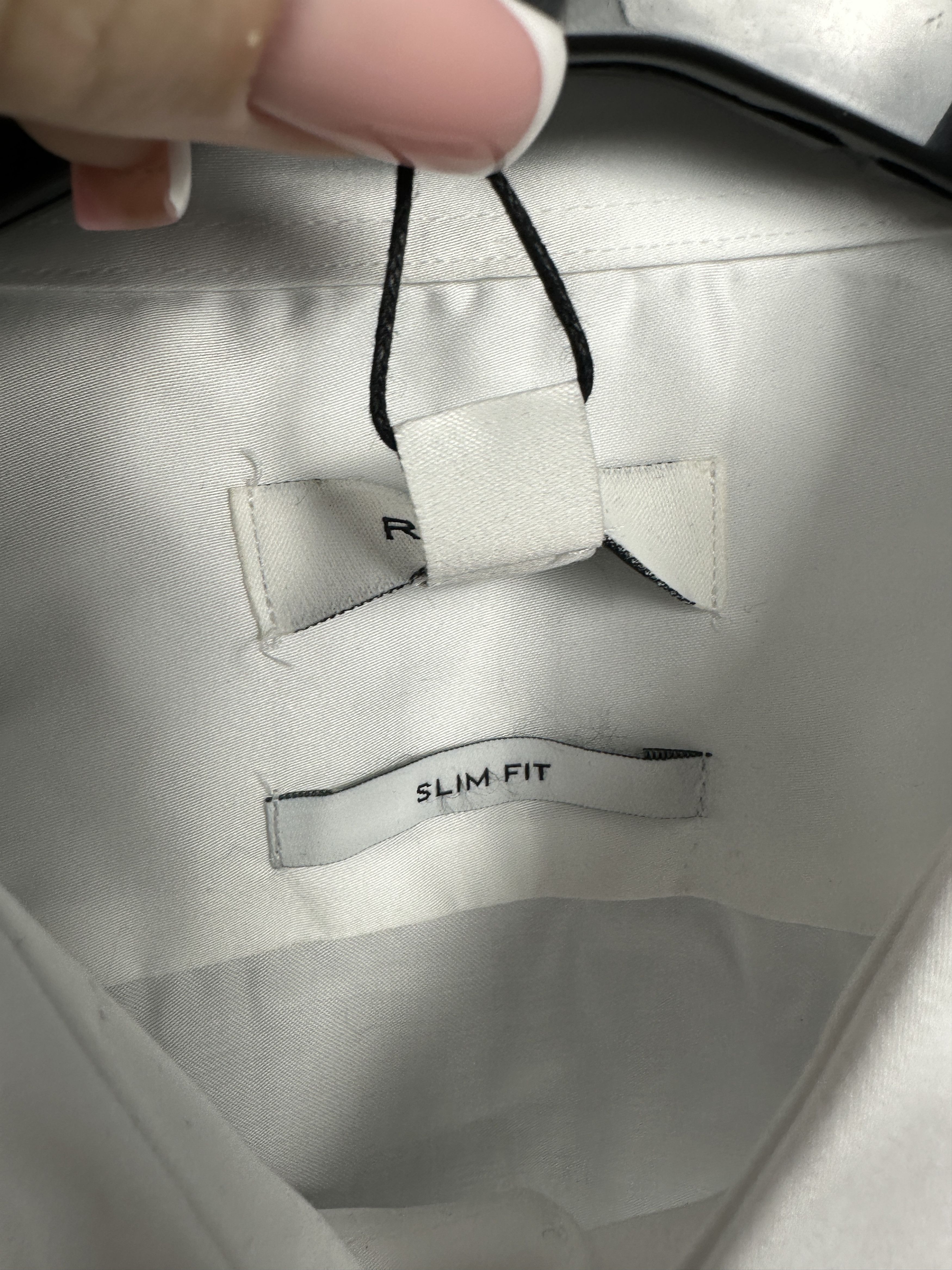 Reiss Reiss Mens White Long Sleeve Shirt Size US XL / EU 56 / 4 - 5 Thumbnail