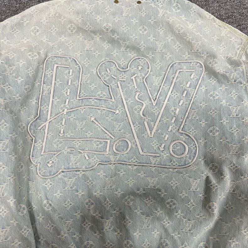 Louis Vuitton Louis Vuitton NBA Collaboration Denim Jacket-2506 Size XL / US 12-14 / IT 48-50 - 3 Thumbnail