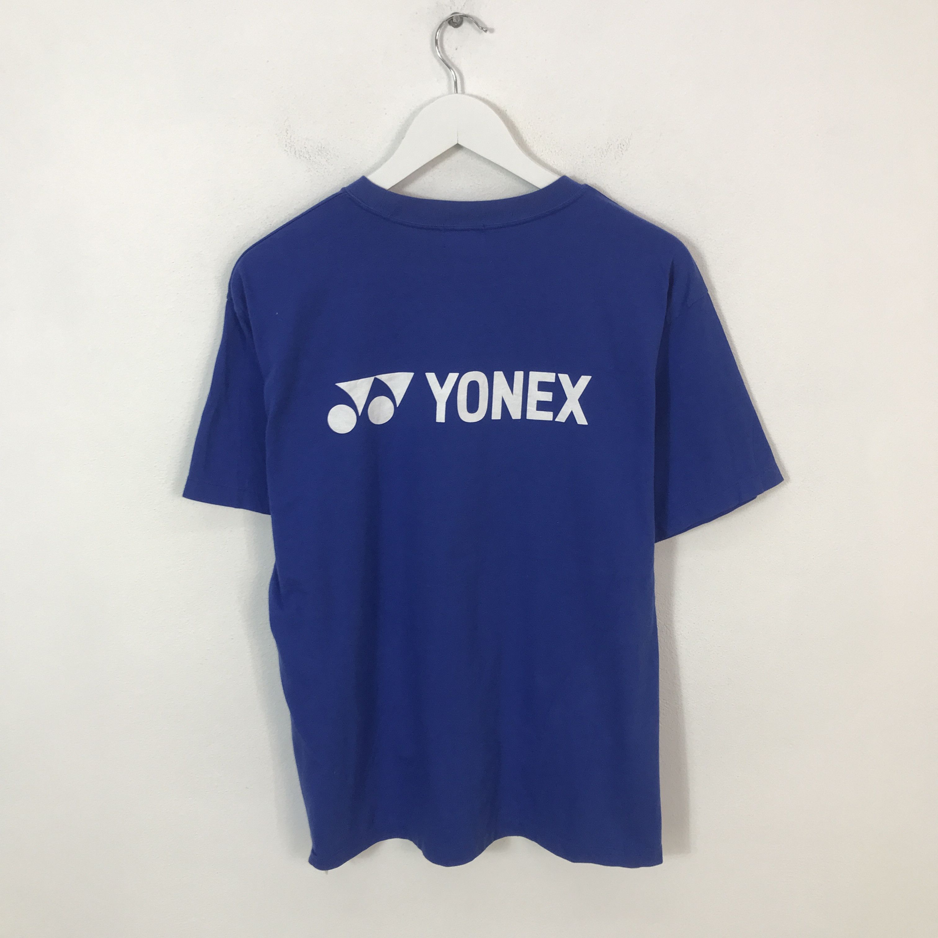 Japanese Brand Vtg Yonex all japan teachers badminton t-shirt Size US L / EU 52-54 / 3 - 3 Thumbnail