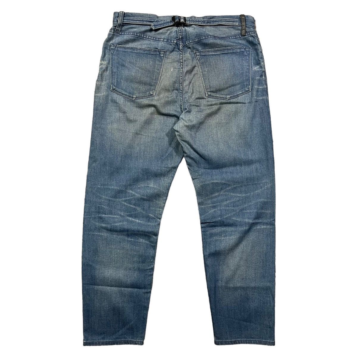 Helmut Lang Vintage Helmut Lang Button Fly Jeans Pants with Buckle Back Size US 34 / EU 50 - 2 Thumbnail