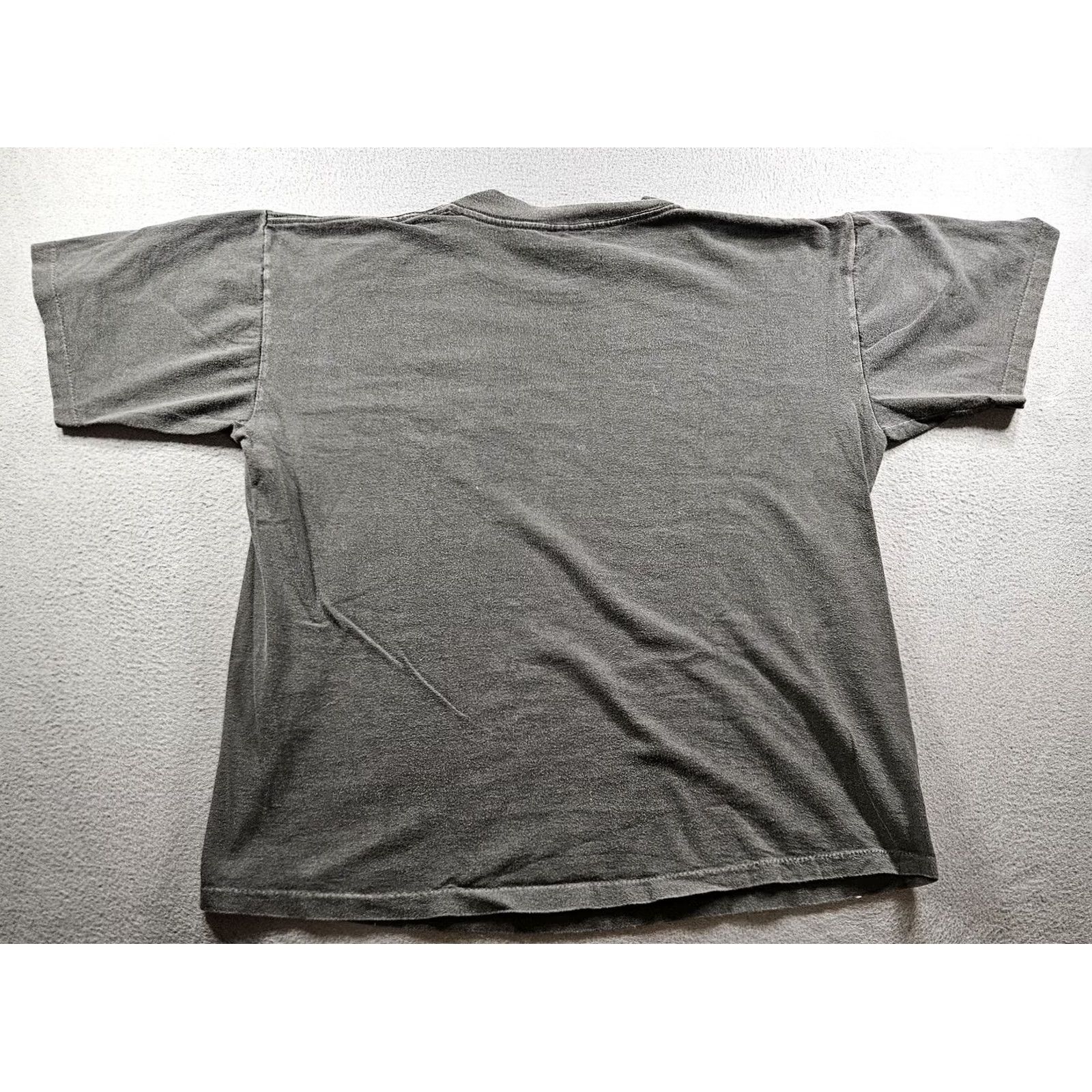 Vintage VINTAGE Oasis Shirt L Black Cotton Short Sleeve Crew Neck Graphic Print Oneita USA 80s Tee Men Size US L / EU 52-54 / 3 - 7 Thumbnail