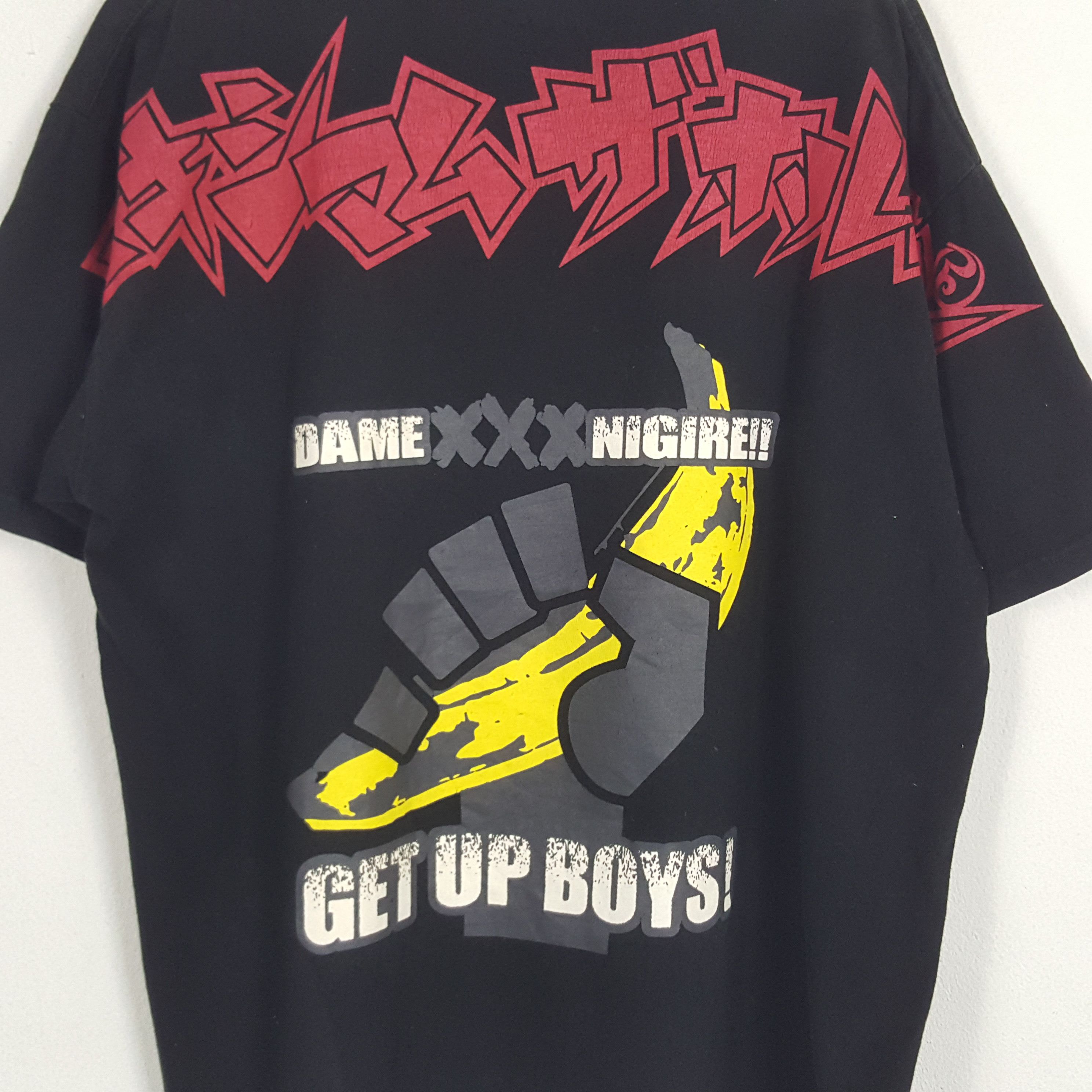 Band Tees × Japanese Brand × Vintage Vintage Maximum The Hormone Japanese Rock Band Tshirt Size US XL / EU 56 / 4 - 4 Thumbnail