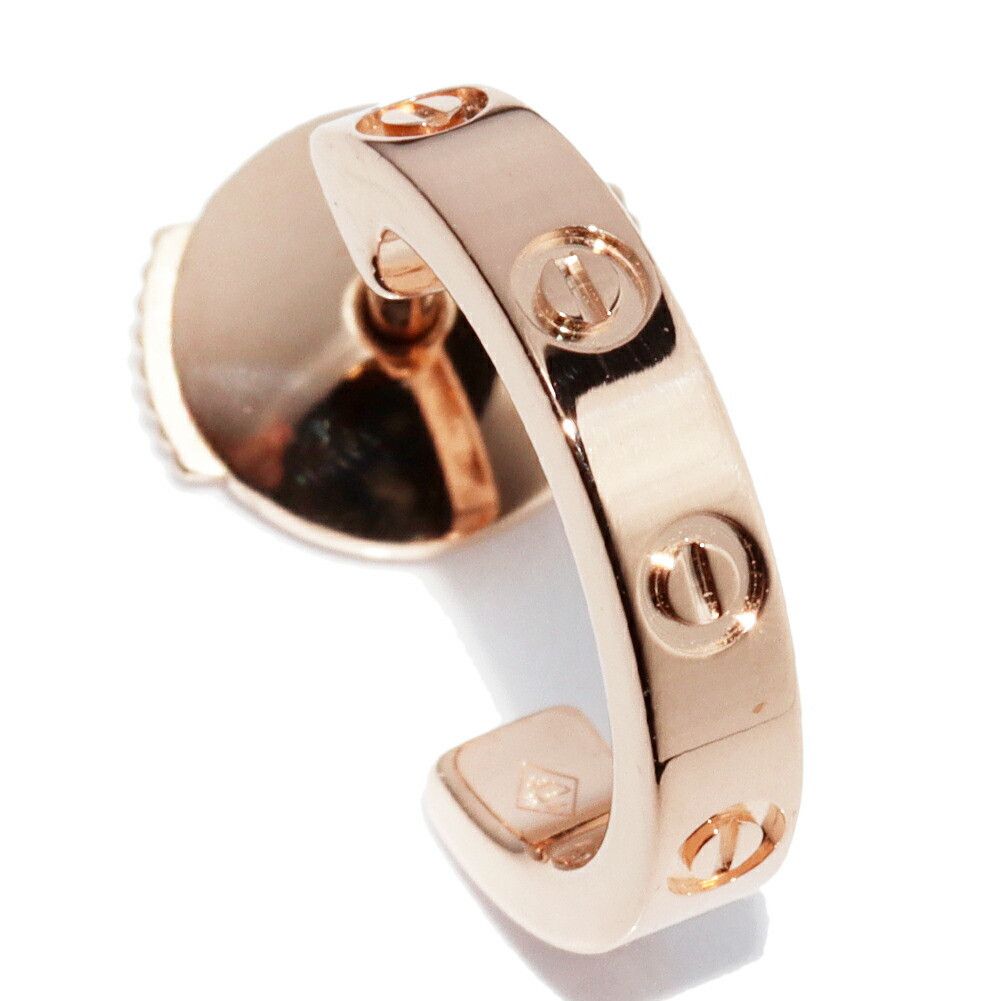 Cartier Cartier Cartier Love Au750 Earrings Precious Metal Earrings B80288 DUTY FREE for USA Size ONE SIZE - 1 Thumbnail