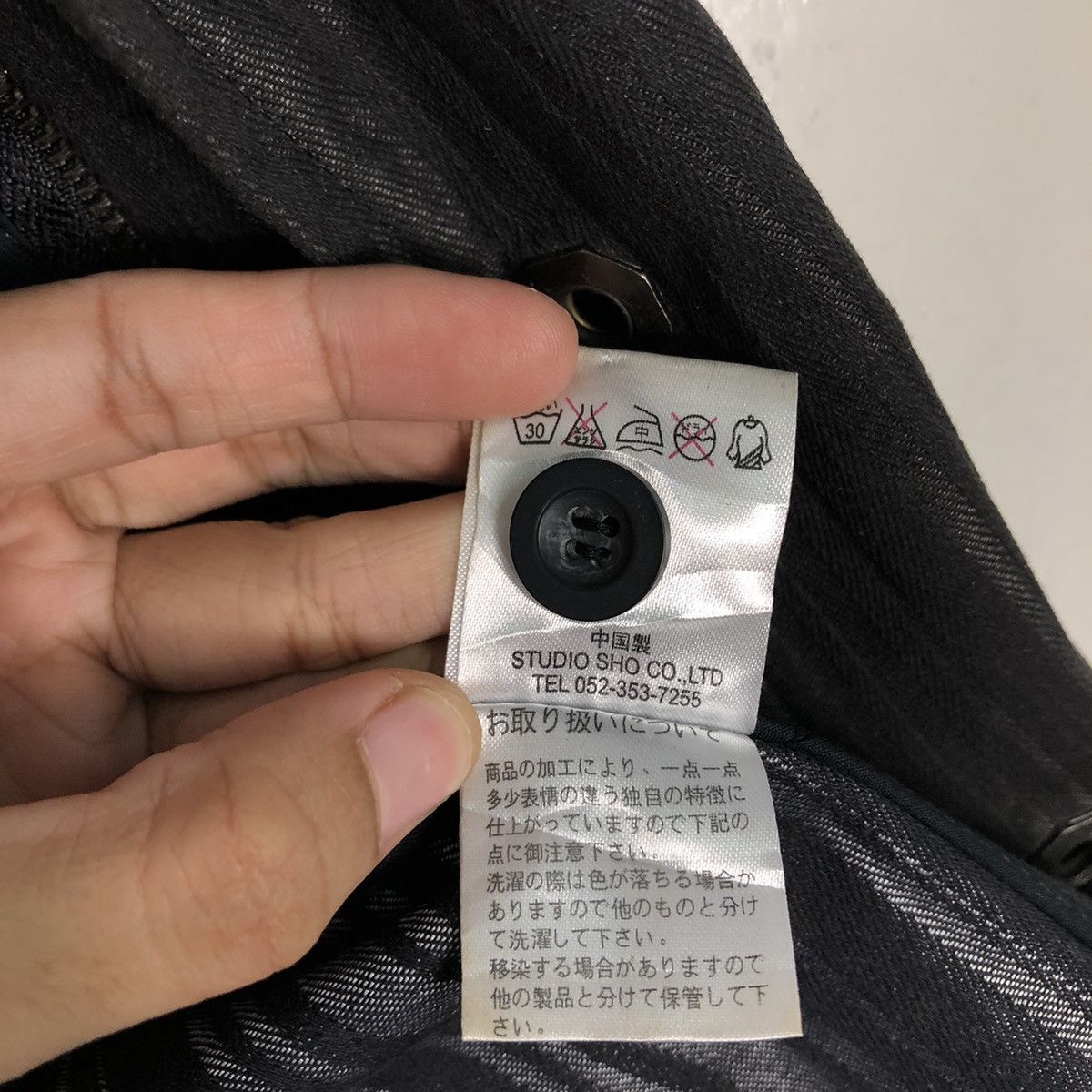 📌Vintage Hickory Chore Jacket Bernings Sho Punk Design