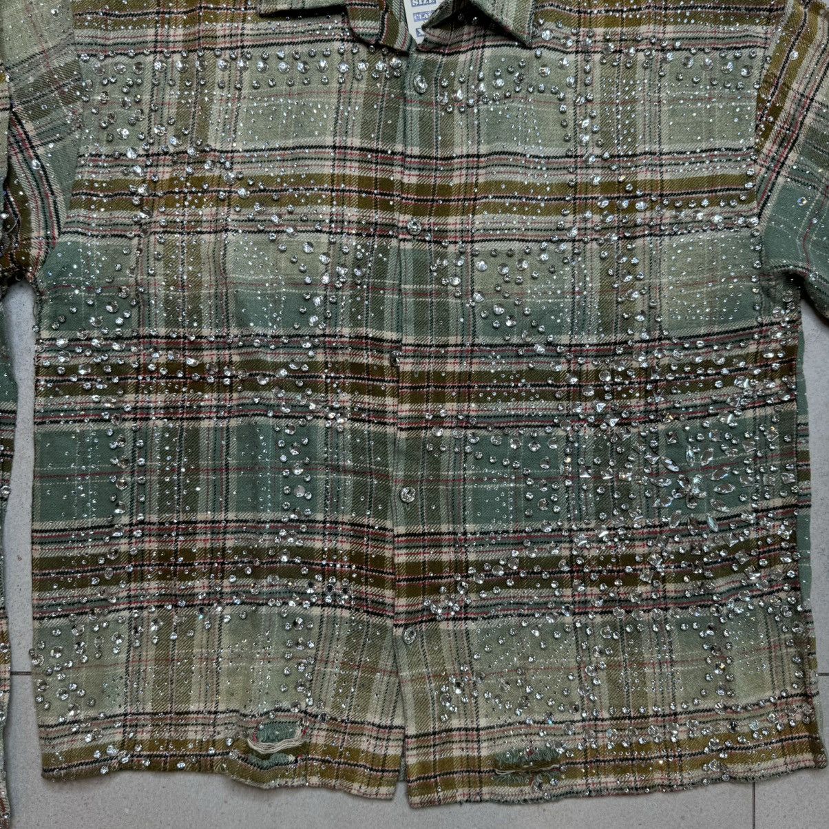 Vale Vale forever mystikal flannel olive SIZE LARGE Size US L / EU 52-54 / 3 - 5 Thumbnail