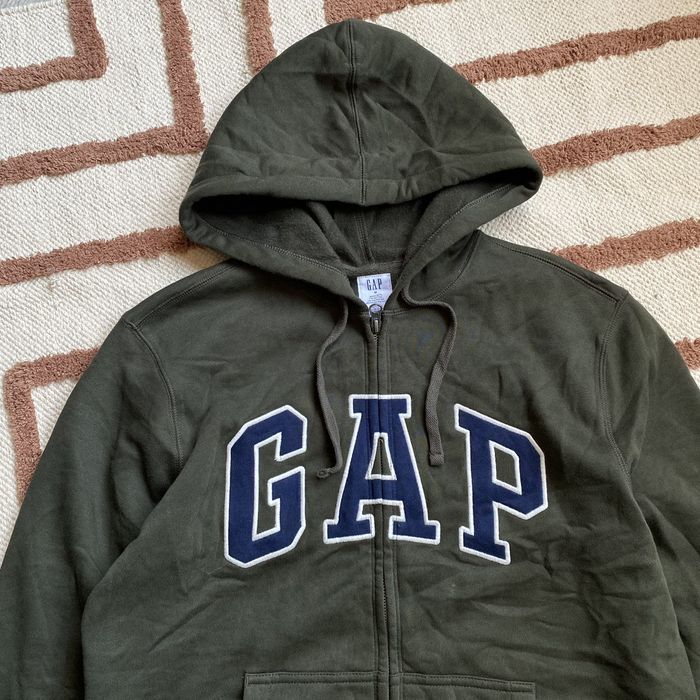 Khaki gap online hoodie