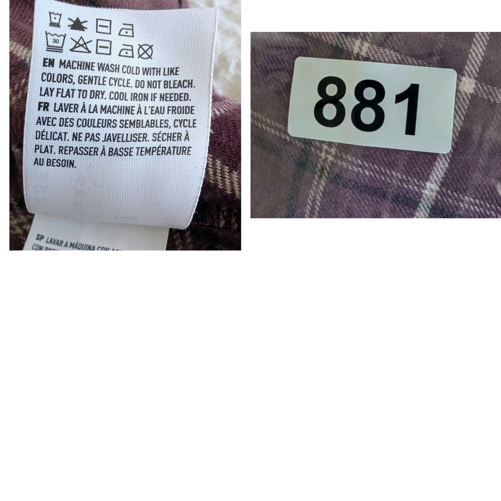 American Eagle Outfitters American Eagle Outfitters Button-Up Shirt Women M Multicolor Plaid Flannel Oversized Casual Long Sleeve 100% Cotton Size M / US 6-8 / IT 42-44 - 8 Thumbnail
