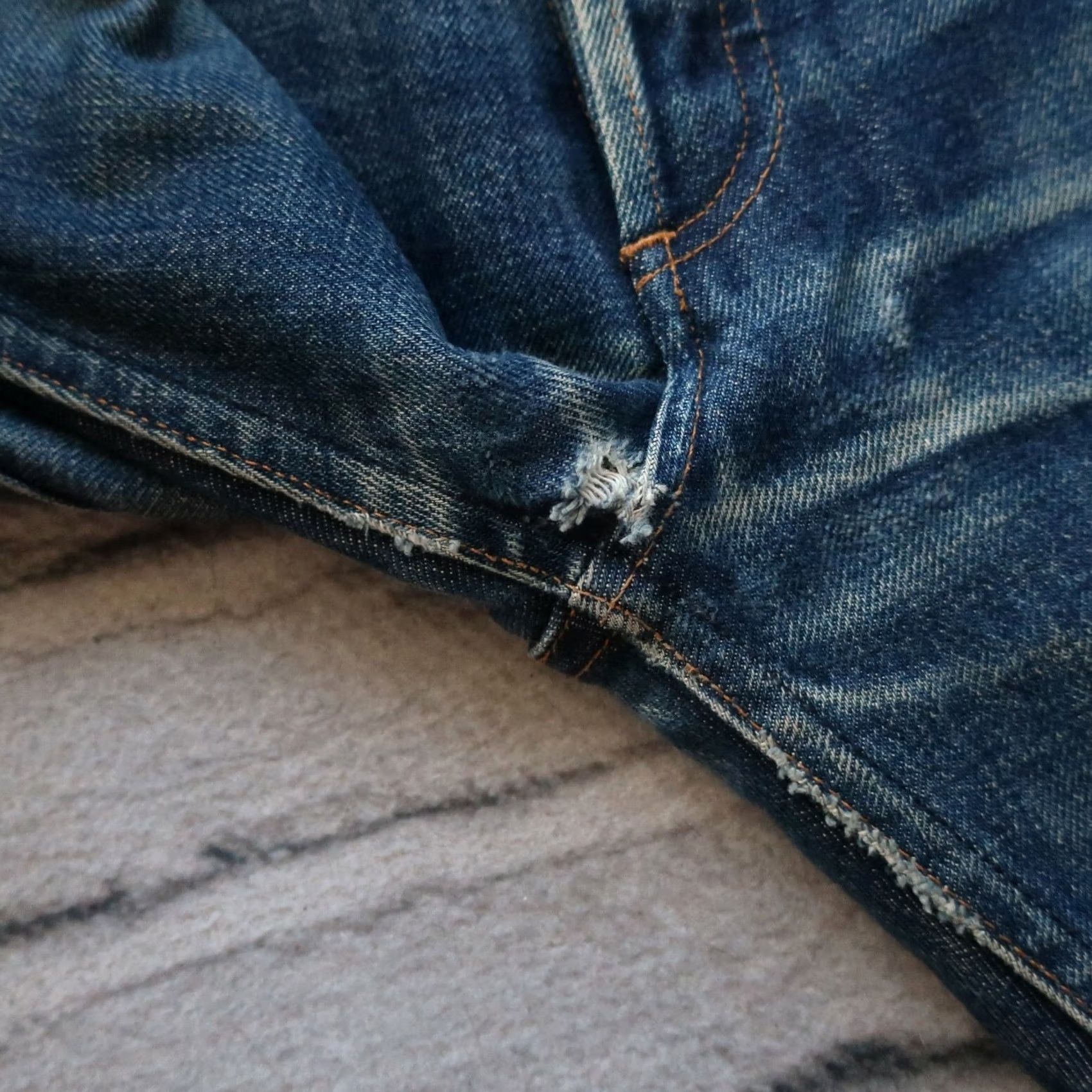Denime APC Petit New Standard Jeans Size 30 Denim Distressed Faded Destroyed Size US 30 / EU 46 - 7 Thumbnail