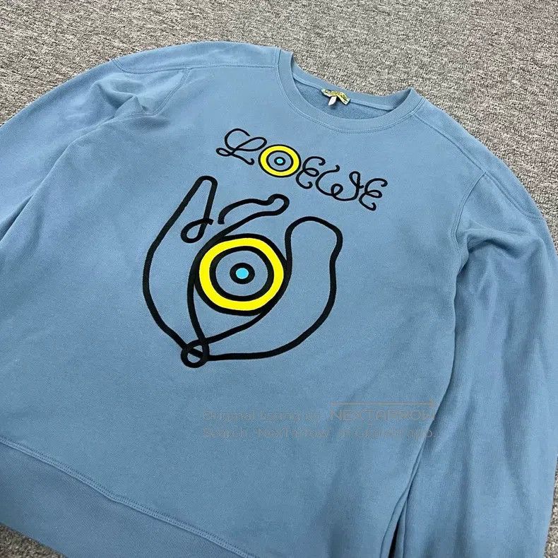 Loewe Loewe Embroidered logo sweatshirt Size M / US 6-8 / IT 42-44 - 4 Thumbnail