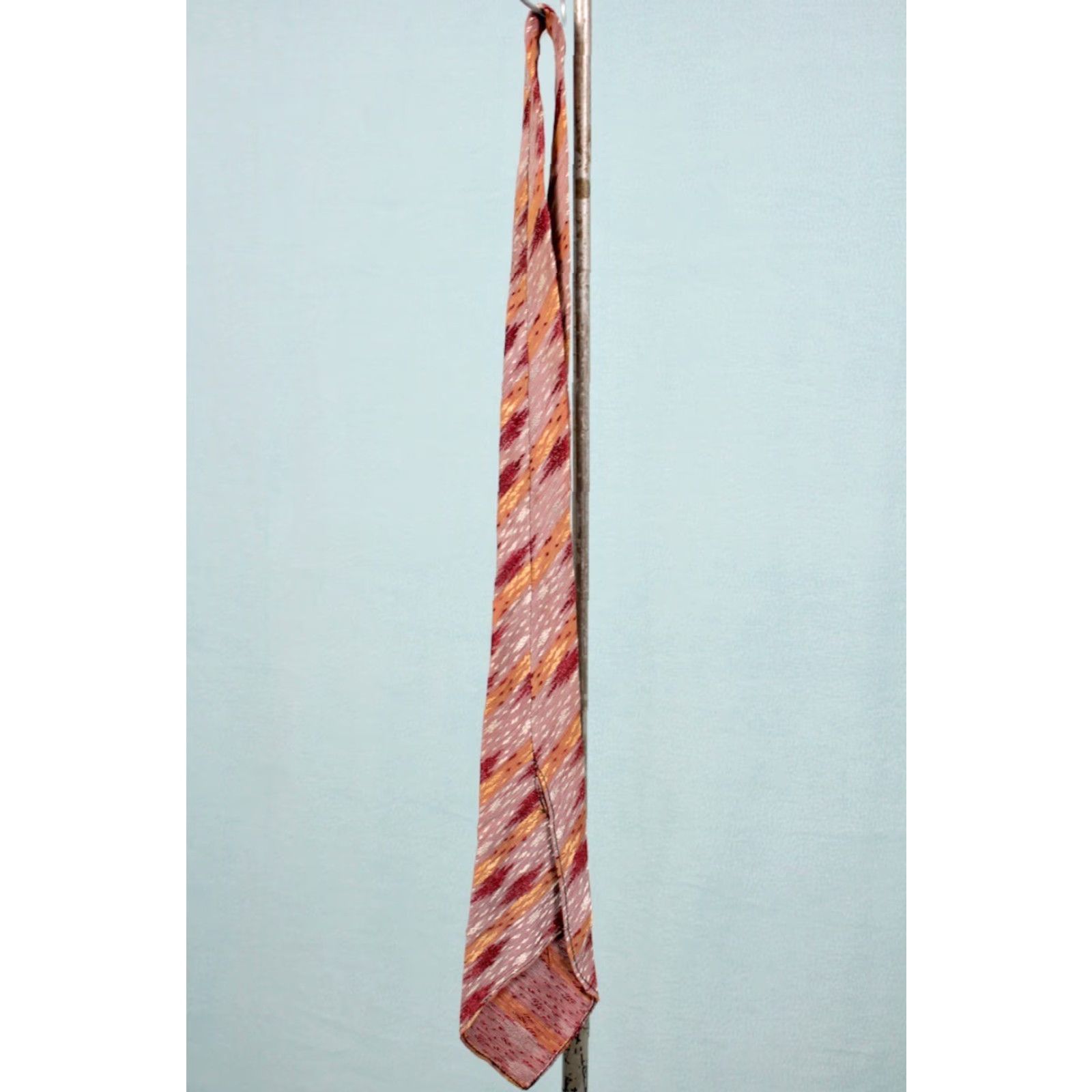 Vintage VTG 1930s Red & Yellow Abstract Pattern Necktie Men’s Tie 30s Rayon Vintage Condition Mens Size ONE SIZE - 6 Thumbnail