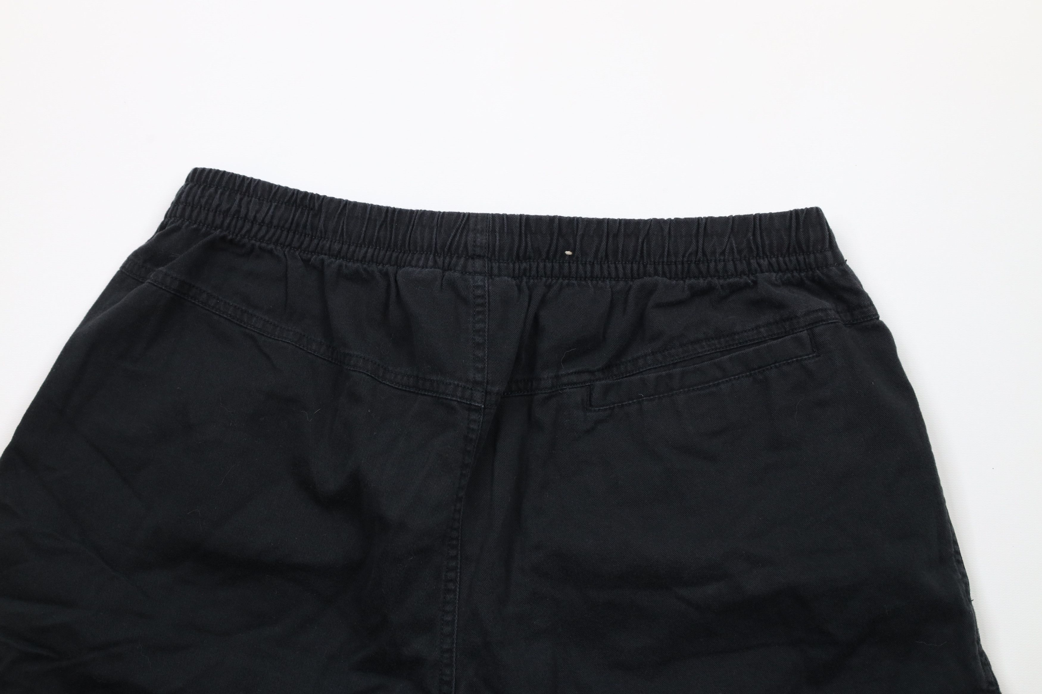 Vintage Vintage 90s Streetwear Blank Above Knee Shorts Black Cotton Size US 32 / EU 48 - 8 Thumbnail