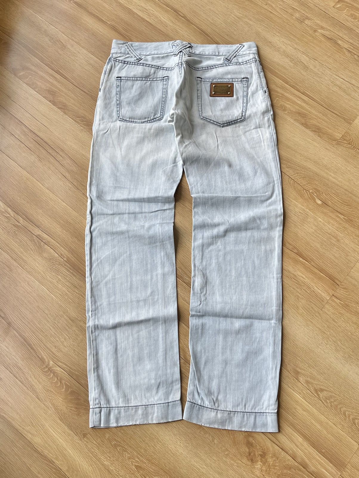 Dolce & Gabbana Vintage 00s Dolce Gabbana Archive Denim Zip Pocket