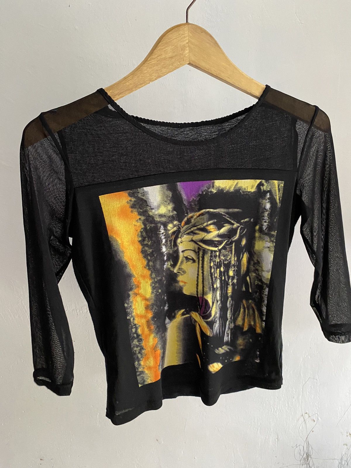 Hysteric Glamour × Japanese Brand Vintage jpg style mesh art longsleeve Size US S / EU 44-46 / 1 - 1 Thumbnail